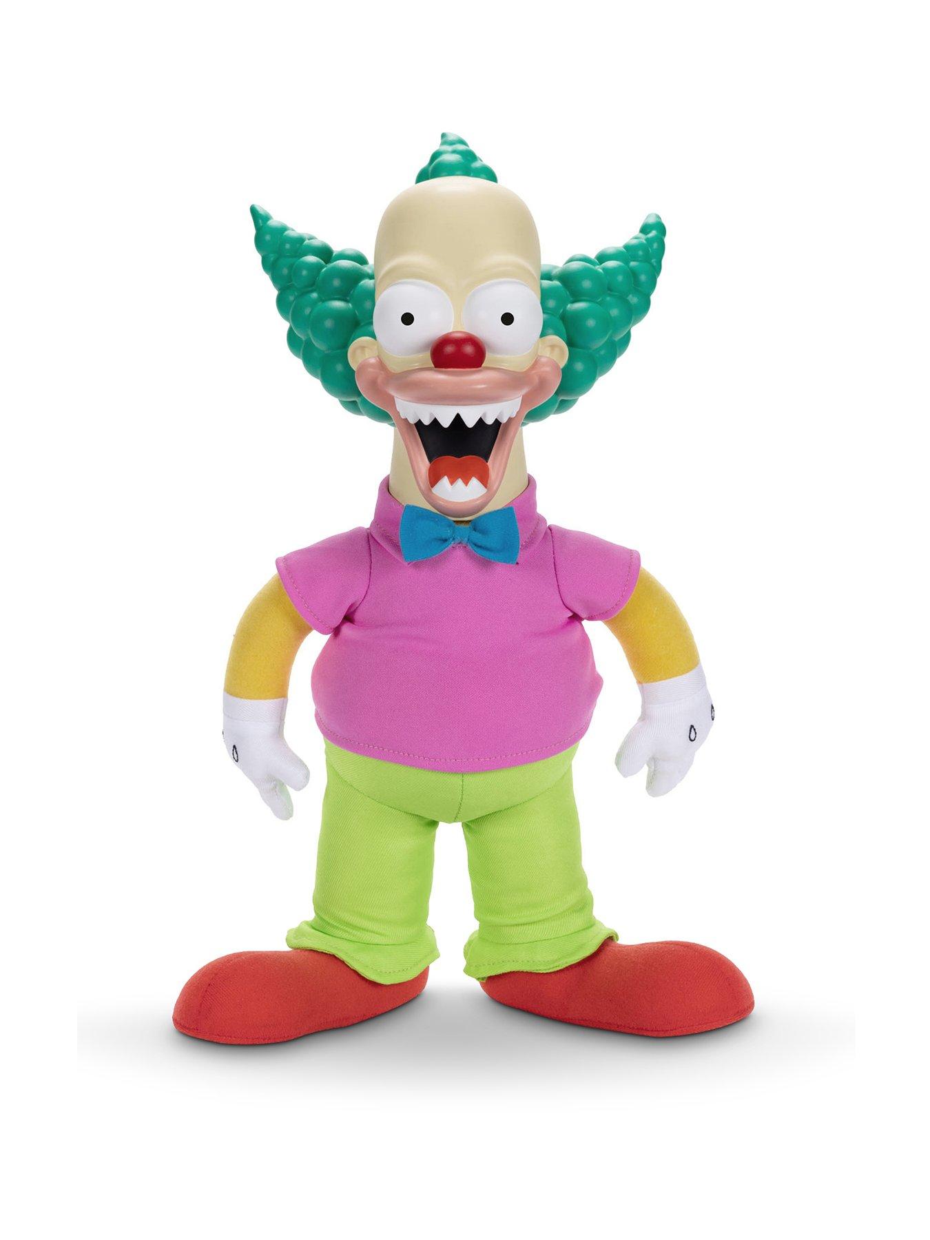  image of the-simpsons-feat-plush-krusty