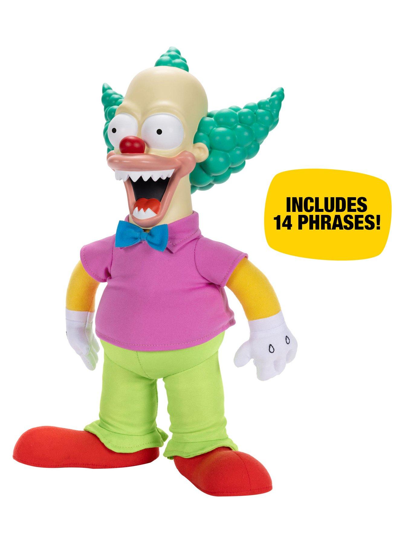  image of the-simpsons-feat-plush-krusty