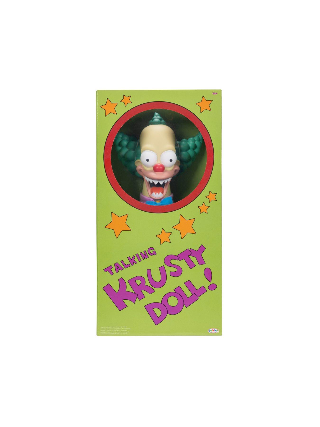  image of the-simpsons-feat-plush-krusty