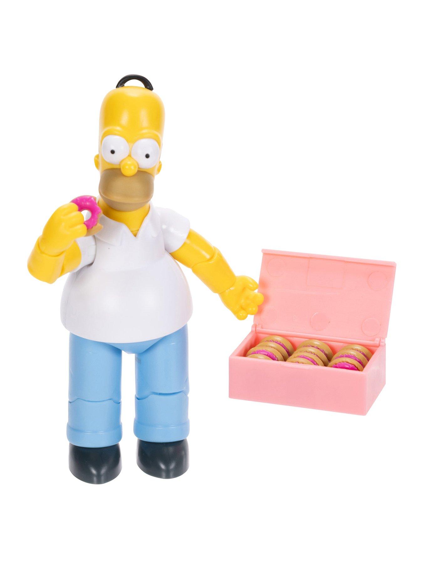 Image 1 of 7 of The Simpsons Homer 5-Inch&nbsp;Action Figure with 14+ Points of Articulation