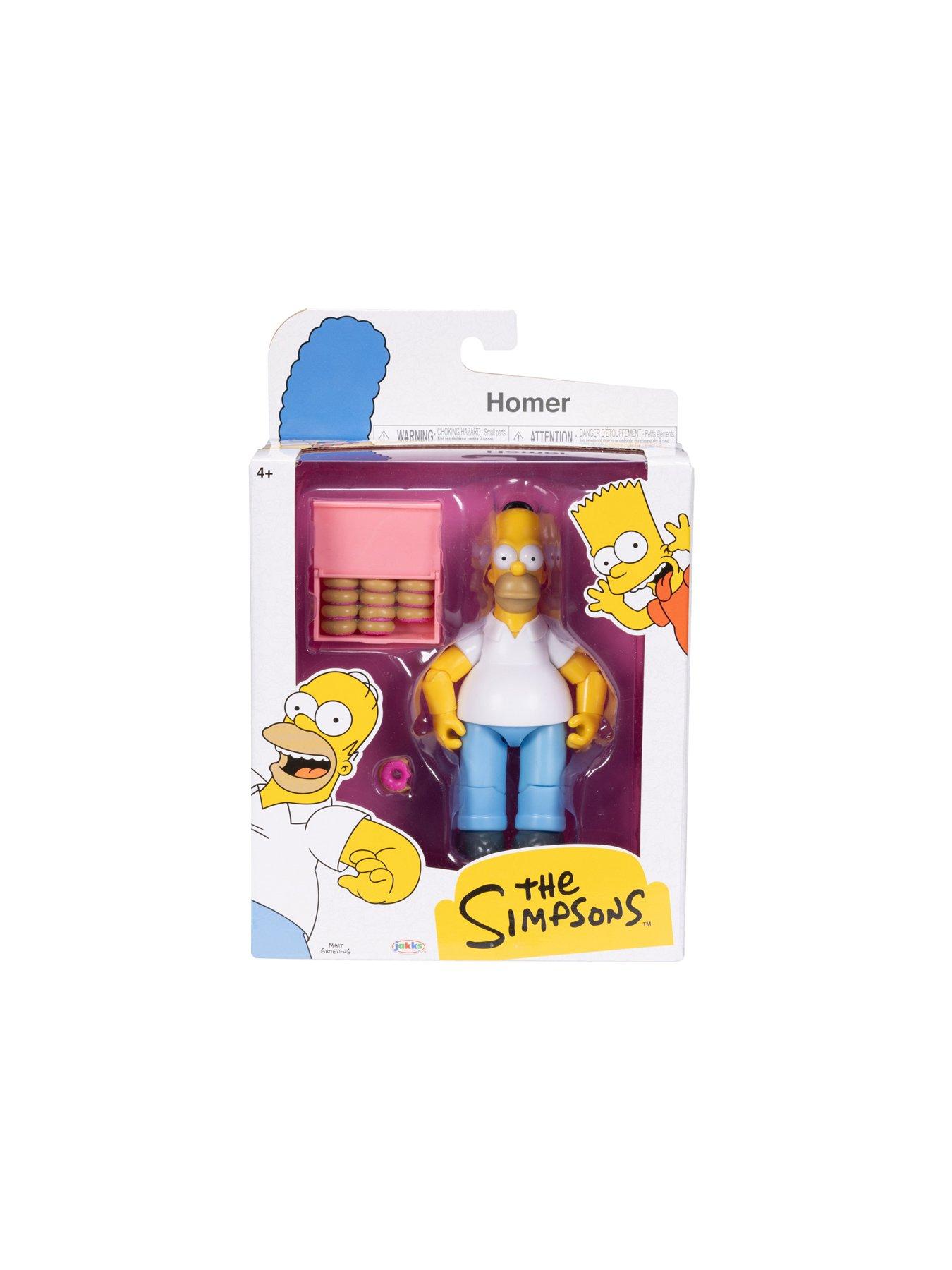 Image 4 of 7 of The Simpsons Homer 5-Inch&nbsp;Action Figure with 14+ Points of Articulation