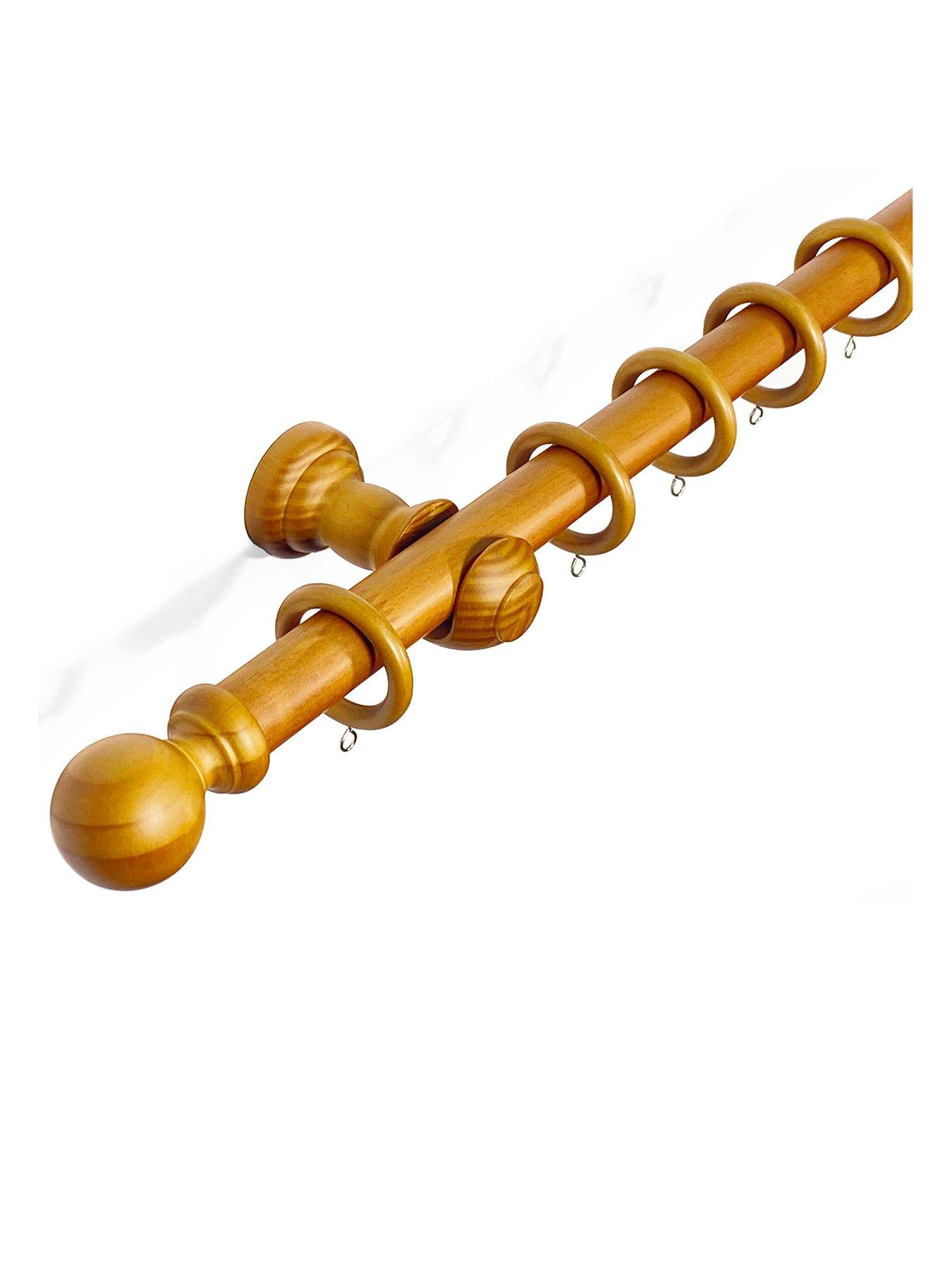 The Very Collection 28mm Trad Ball Wood Pole 120cm