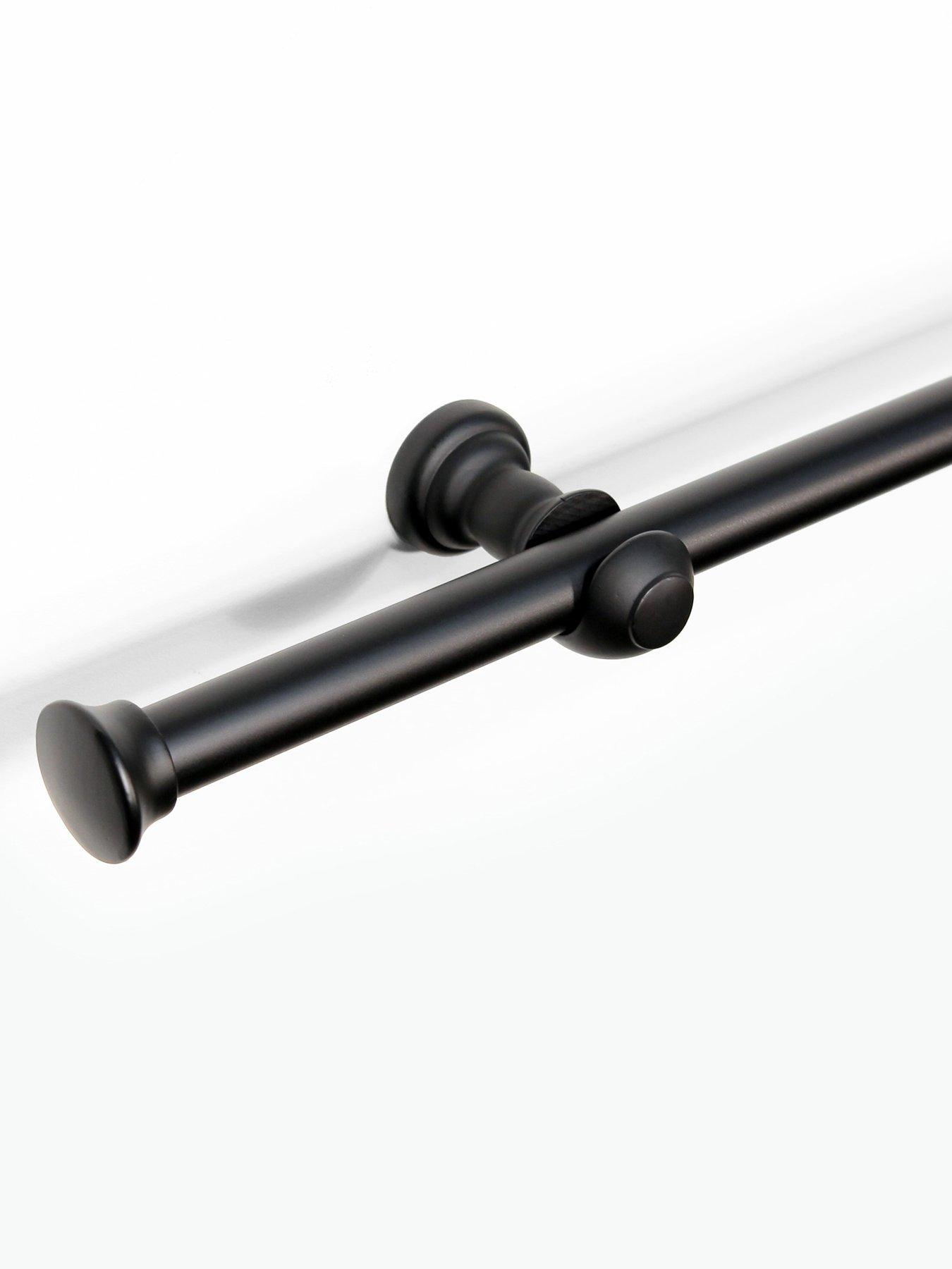 undefined 28mm Stopper Wood Eyelet Pole 120cm