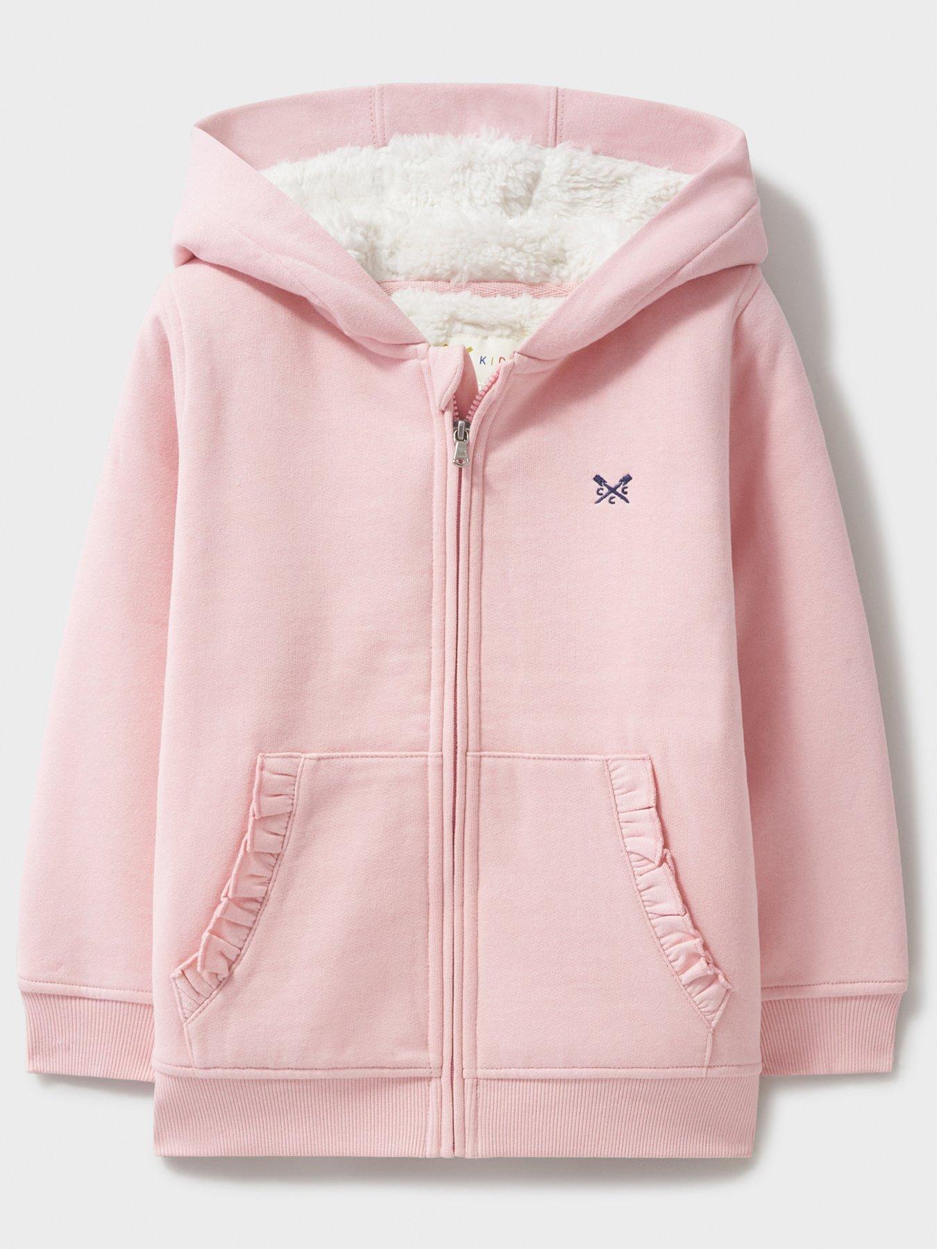 crew-clothing-girls-teddy-fleece-lined-zip-hoodie-orange