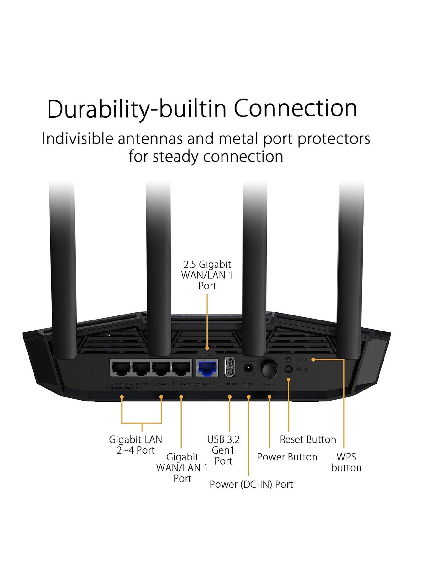  image of asus-tuf-gaming-be3600-dual-band-wifi-7-gaming-router