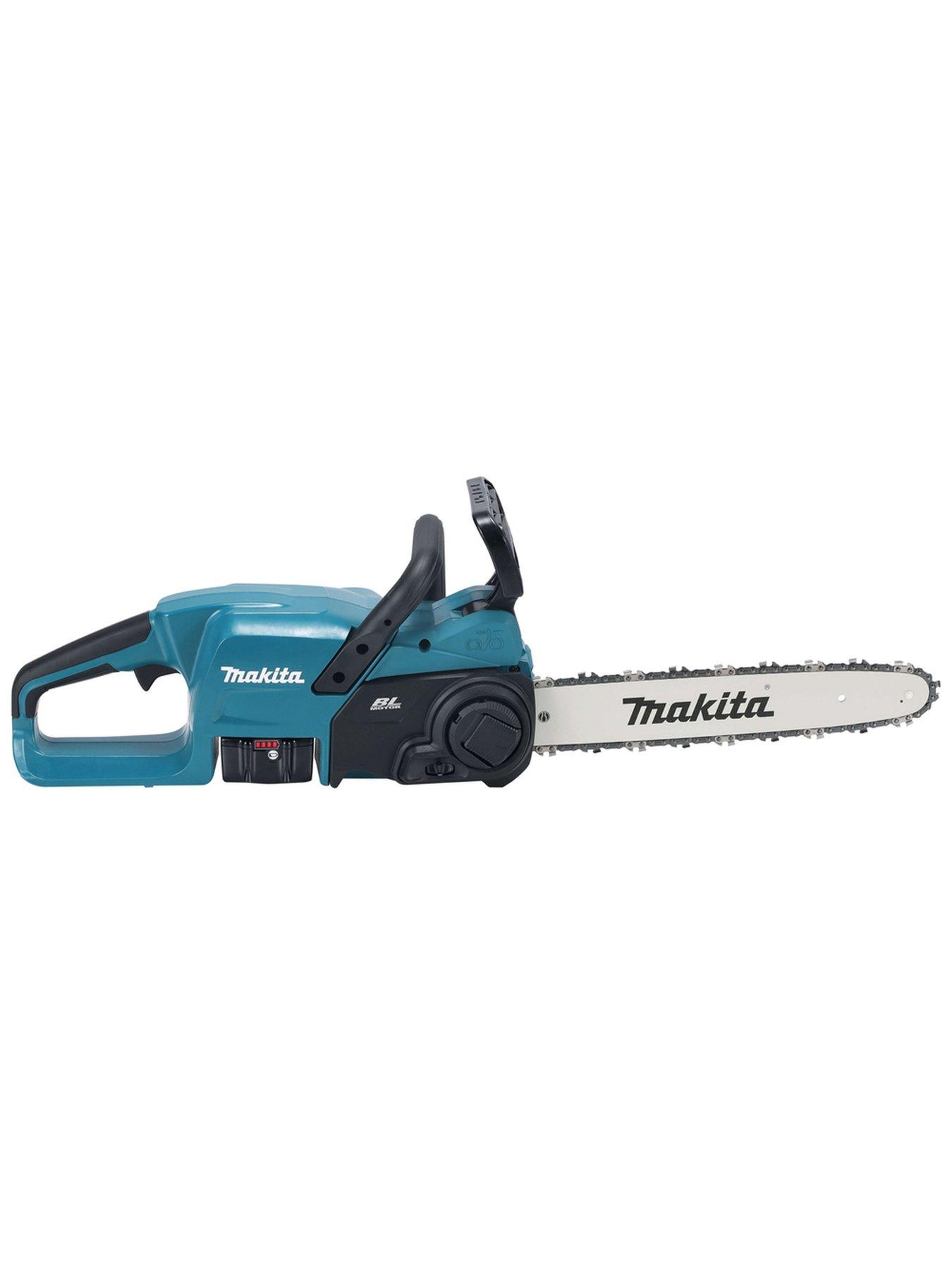 Image 2 of 7 of Makita 18V LXT 350mm Brushless Chainsaw 1 X 5Ah Battery &amp; Fast Charger