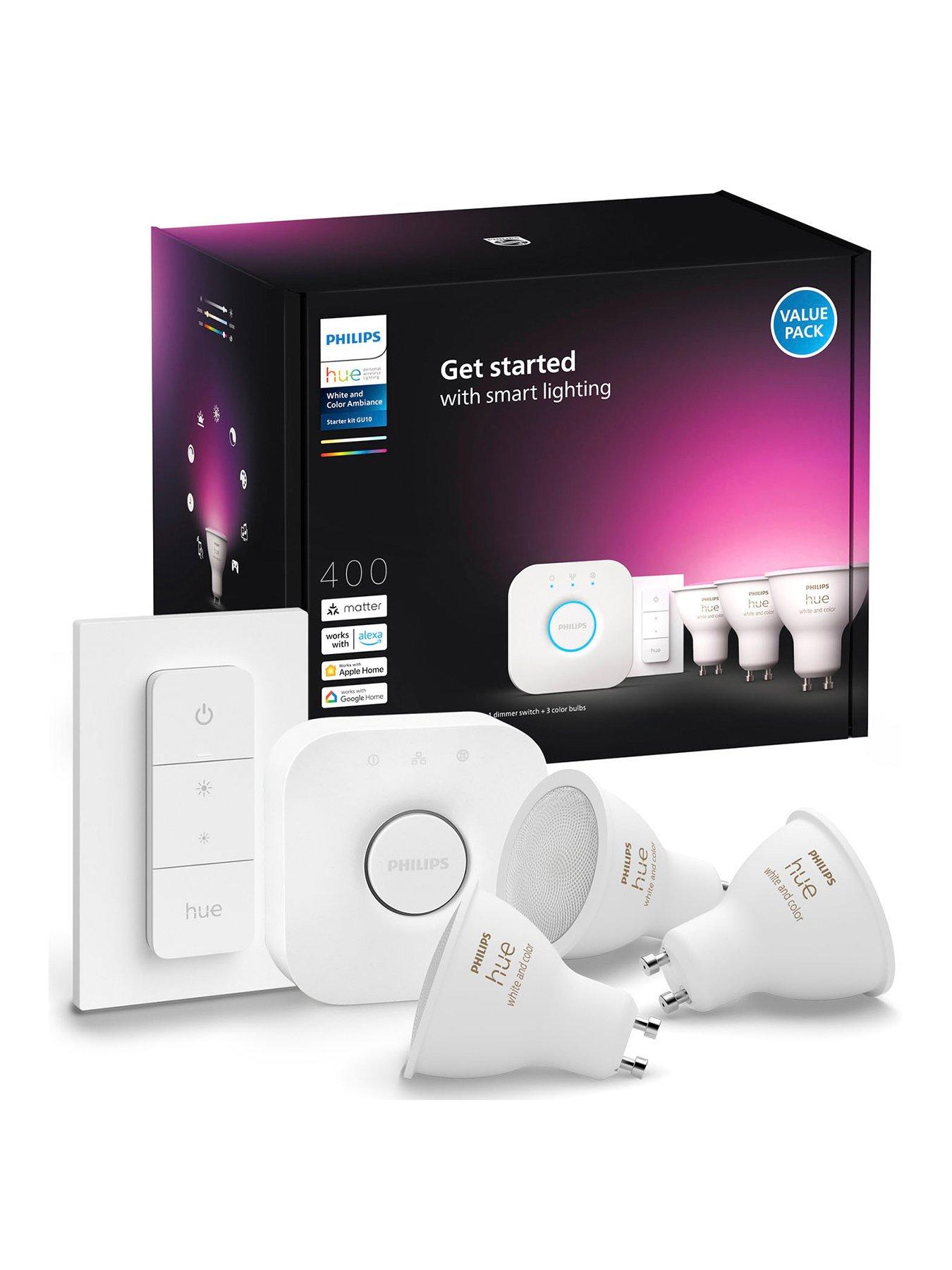 undefined Philips HueWCA 4.3W GU10 3set sw EUR