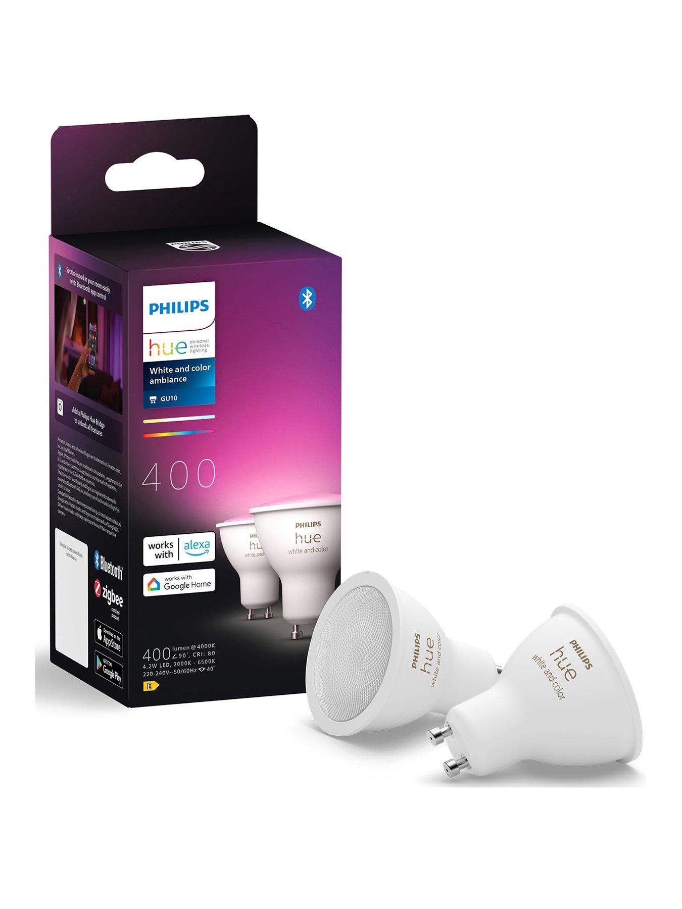 Philips Hue Philips HueWCA 5.7W GU10 2P UK