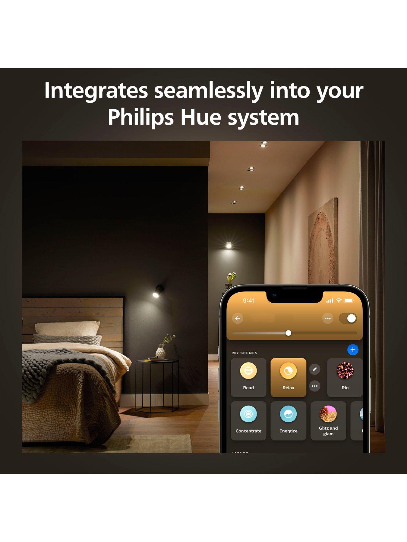  image of philips-hue-philips-huewa-5w-gu10-2p-uk