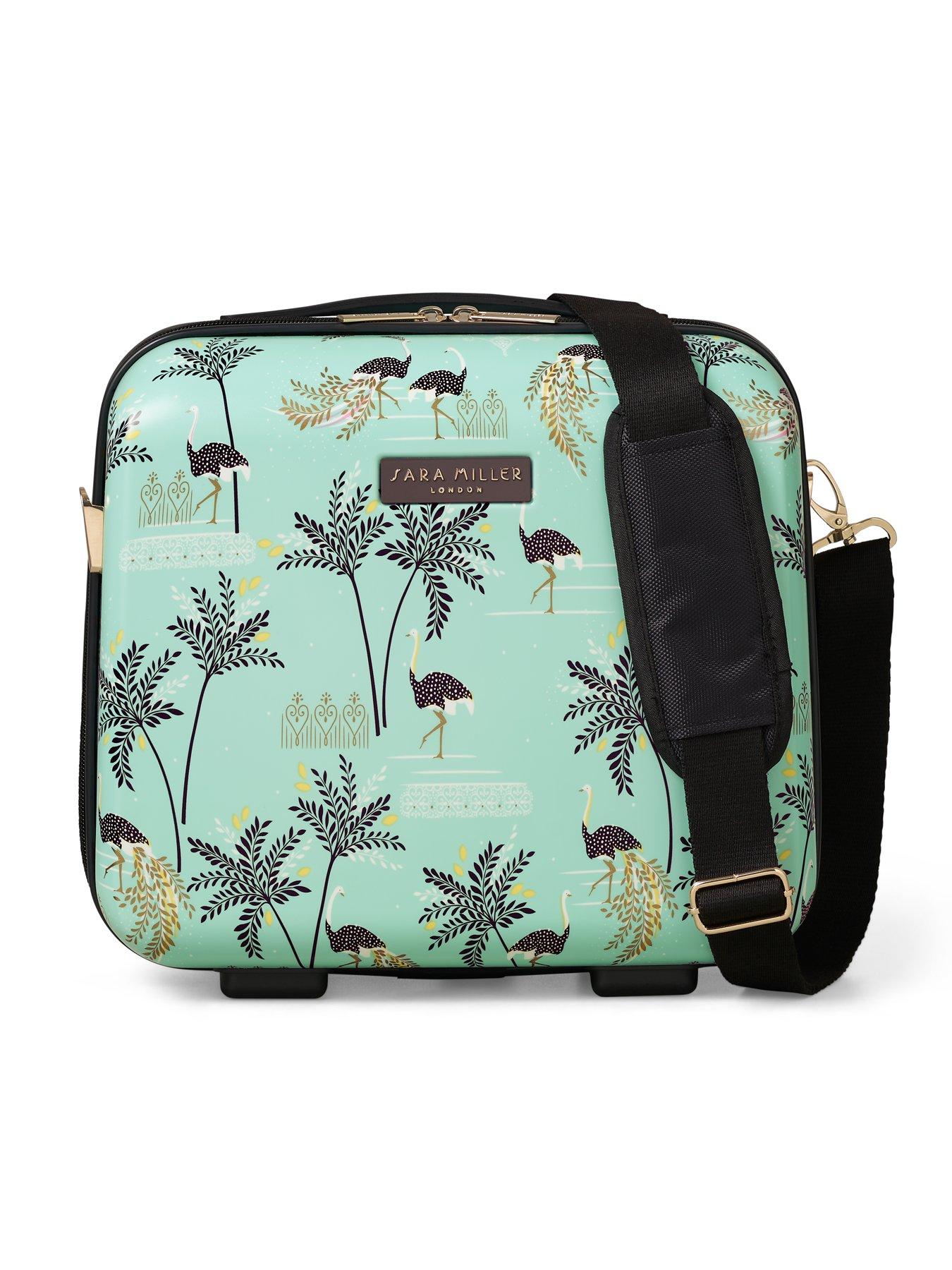  image of sara-miller-ostrich-mint-vanity-case