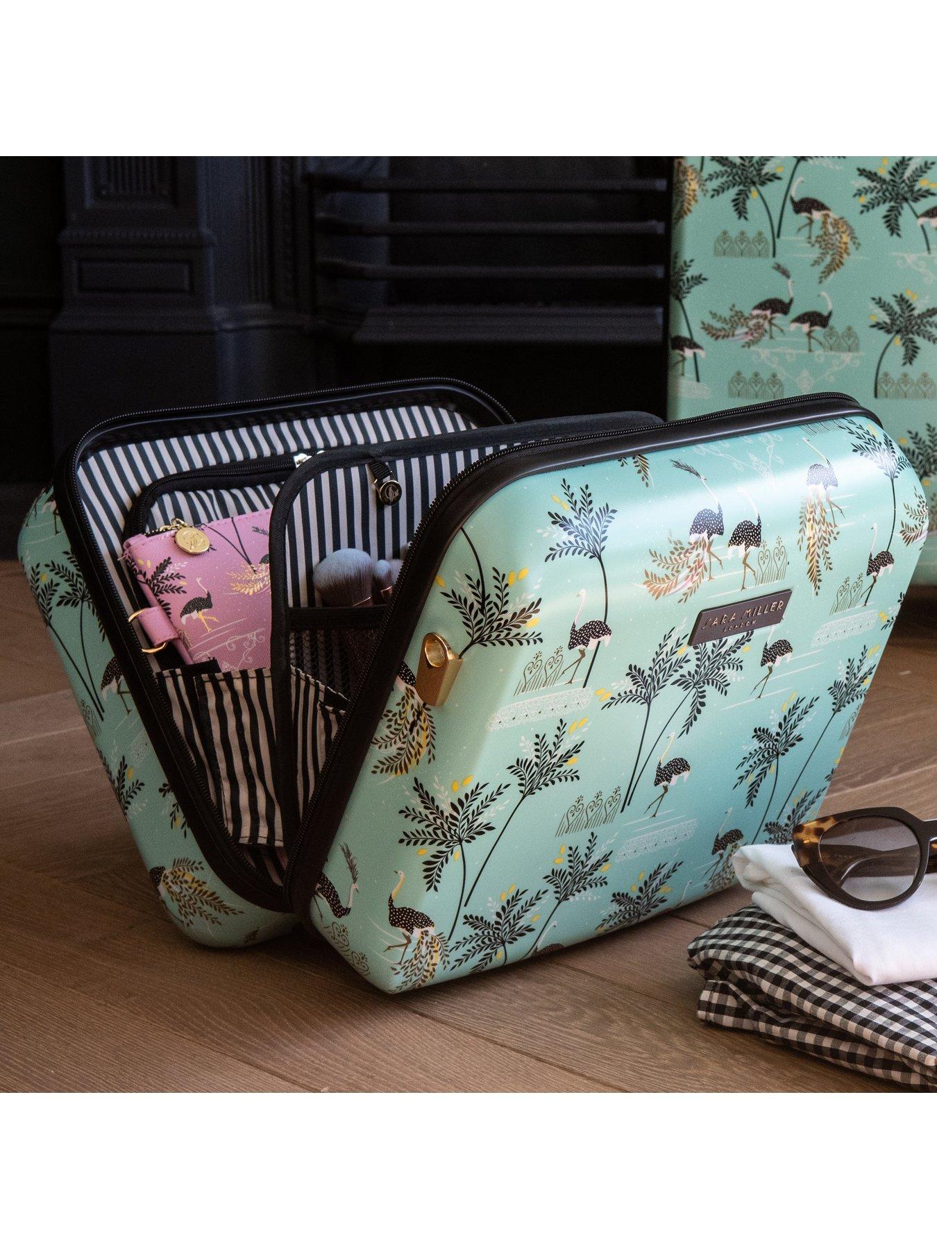  image of sara-miller-ostrich-mint-vanity-case