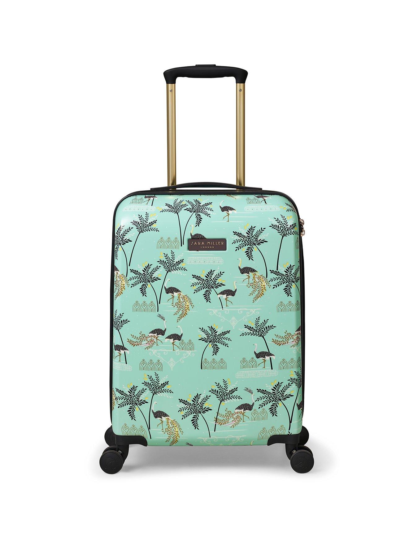 sara-miller-ostrich-mint-cabin-suitcase