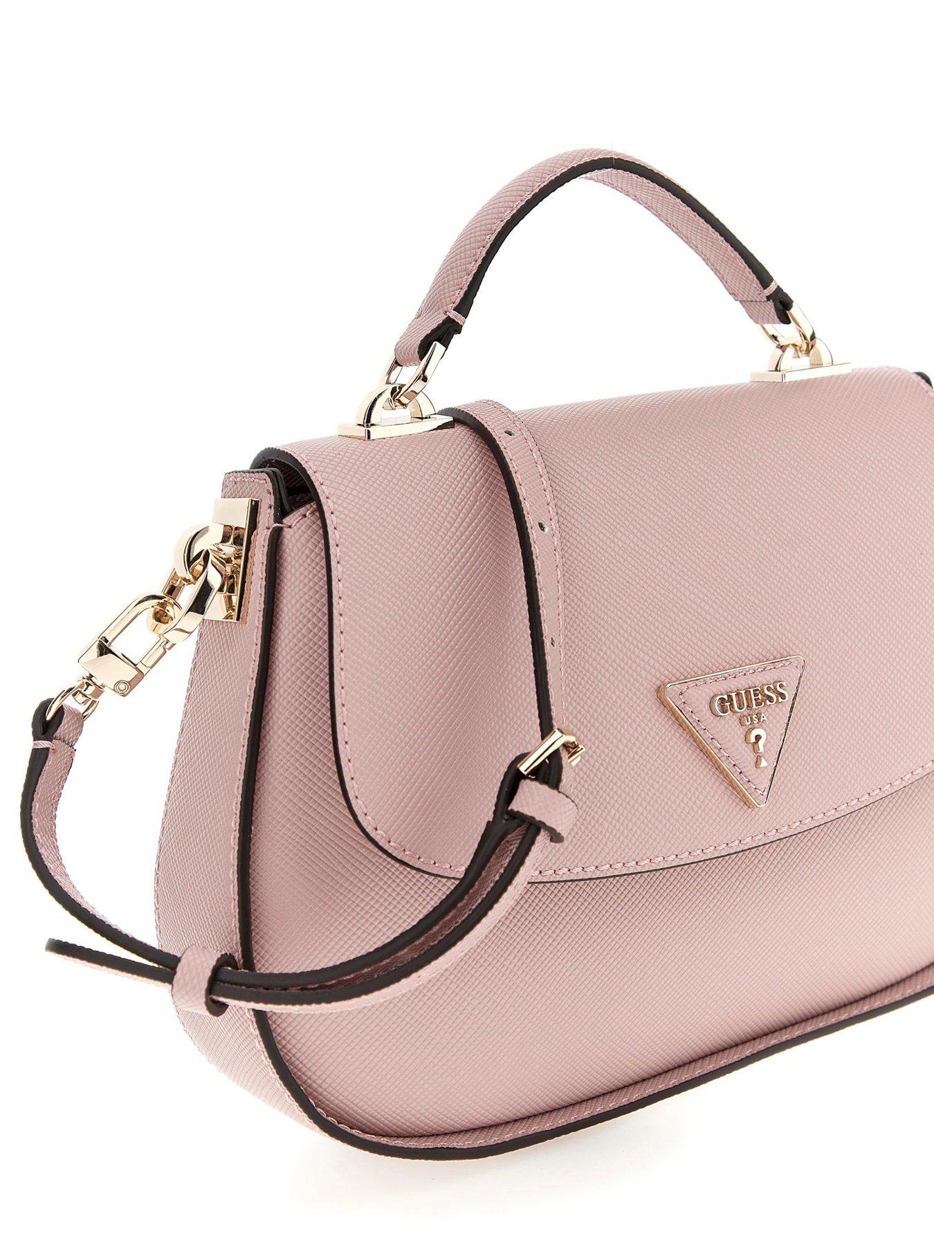  image of guess-jazlynn-top-handle-flap-bag