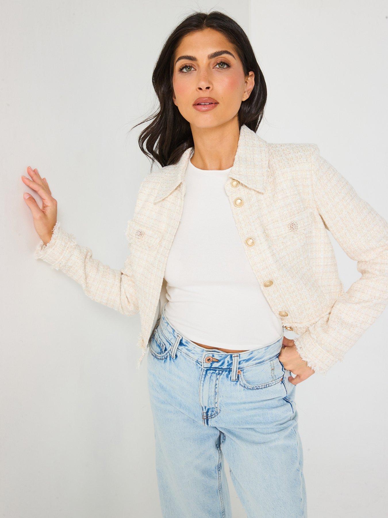guess-daphnee-cropped-jacket-cream