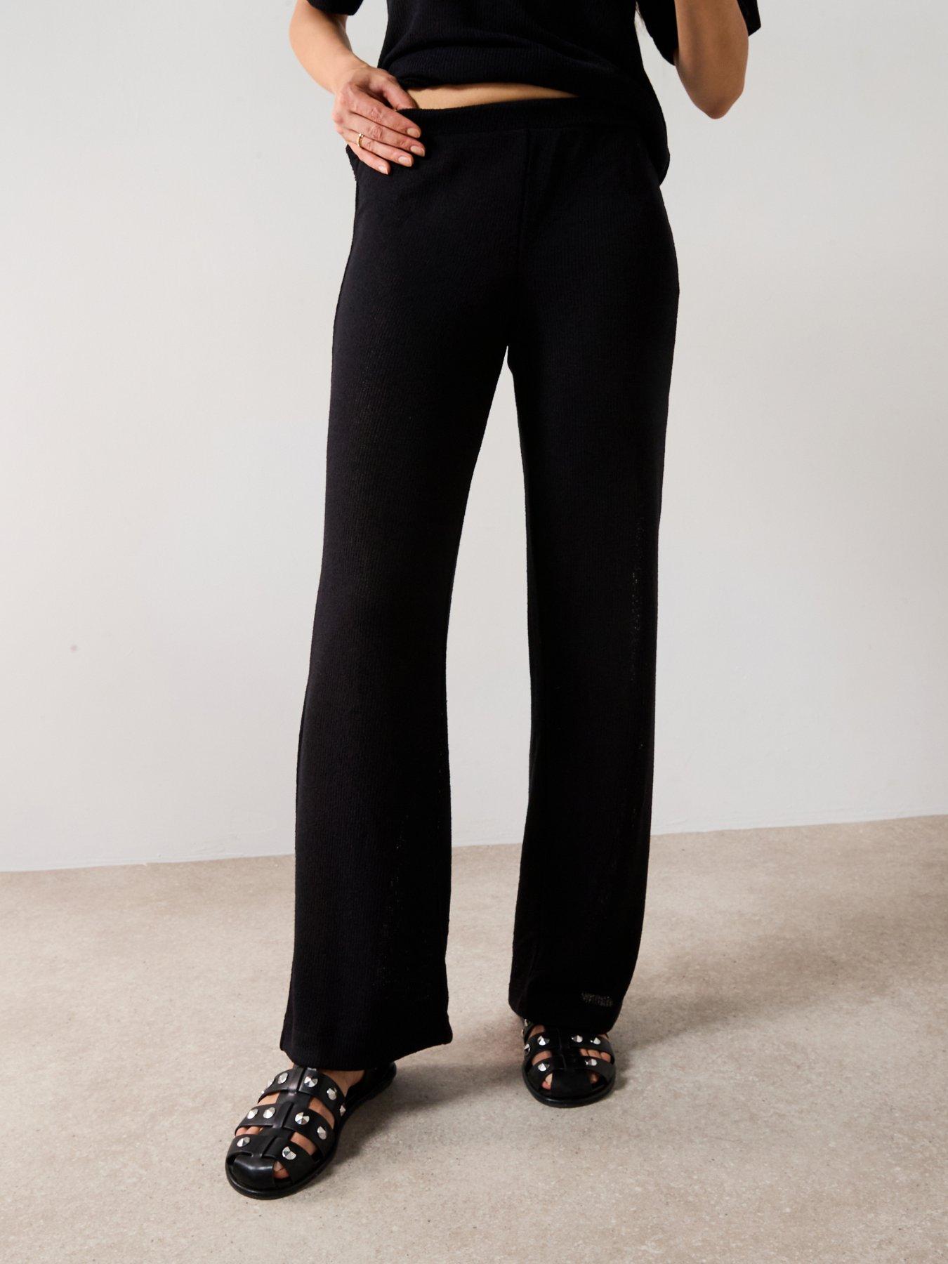 v-by-very-knit-co-ord-bottoms-black