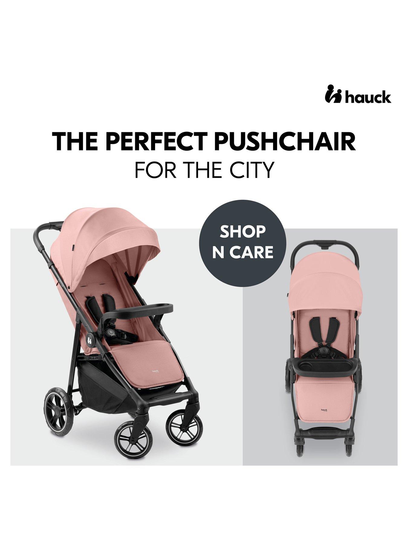 Image 3 of 7 of Hauck Shop n Care Stroller - Dark Pink