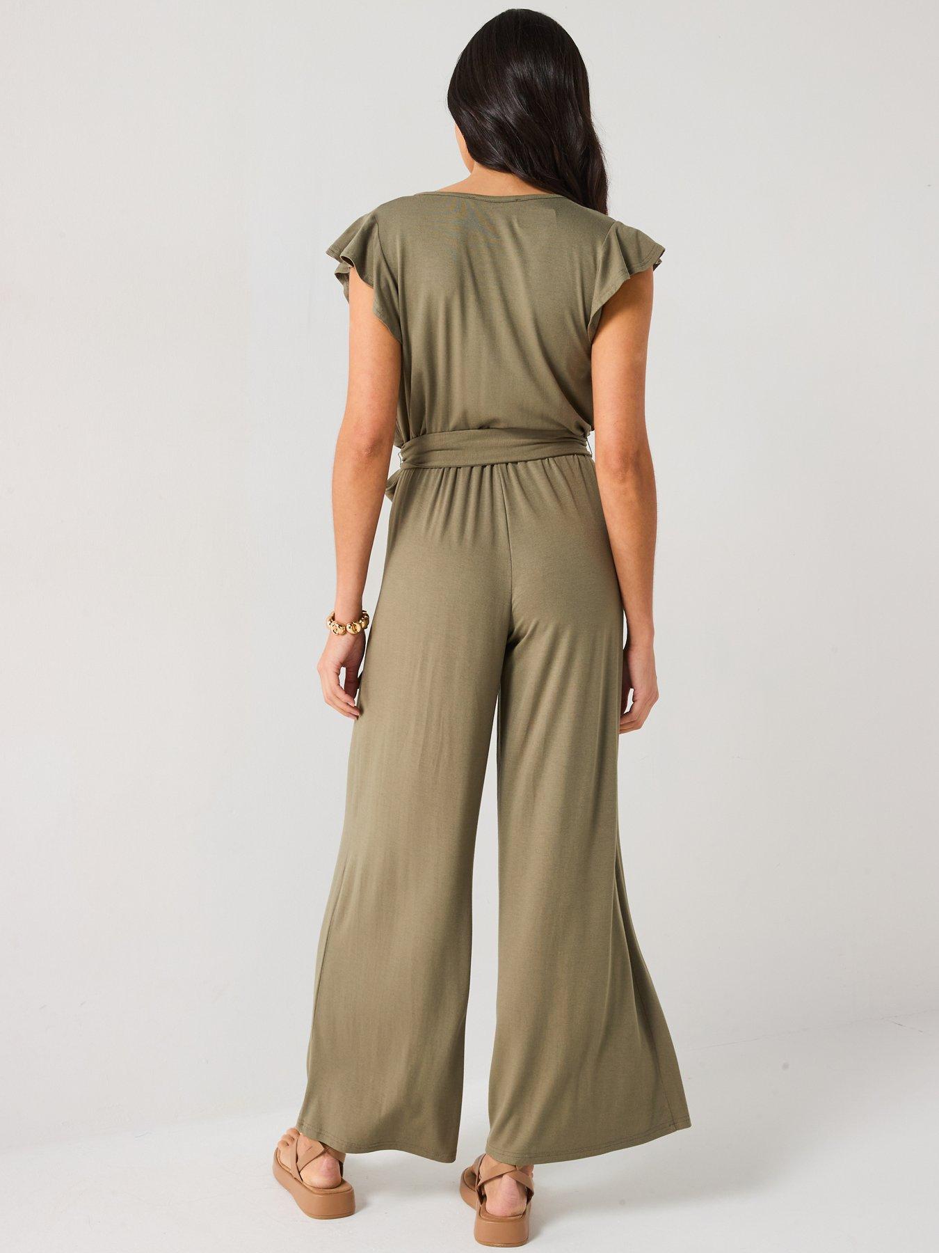  image of everyday-wrap-wide-leg-jumpsuit