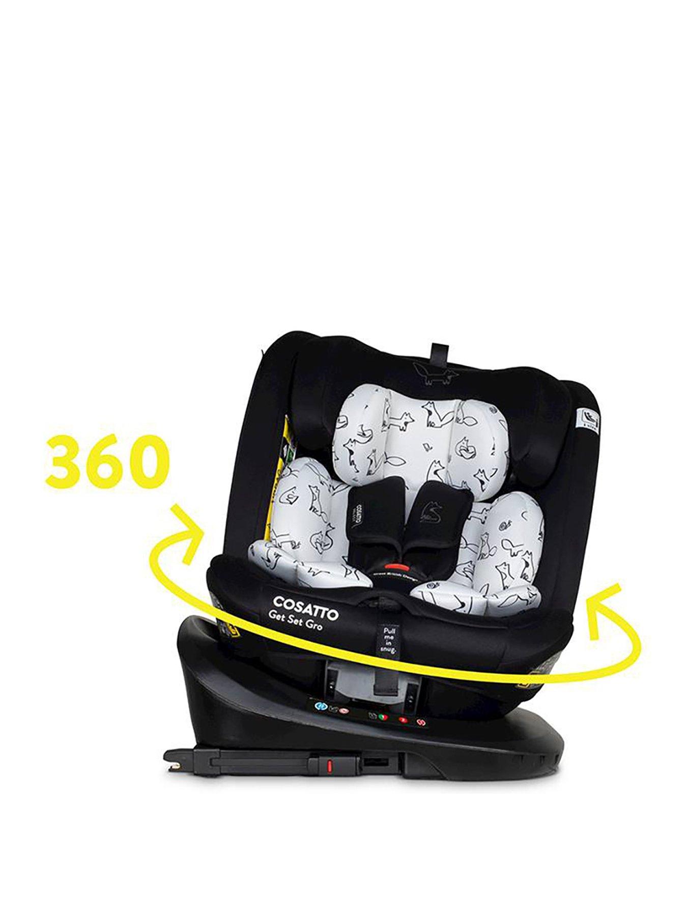  image of cosatto-get-set-gro-isize-360-car-seat-foxed