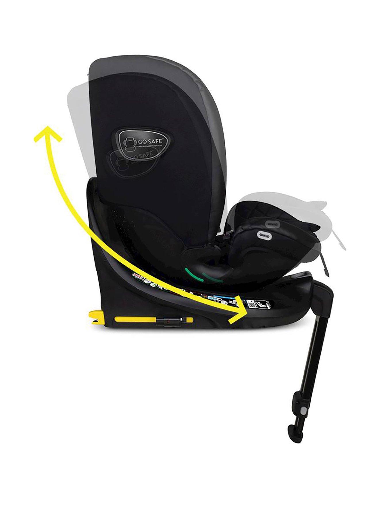 Image 3 of 8 of Cosatto All in All Extra iSize 360 Rotate R129 Car Seat (40-150cm) - Silhouette