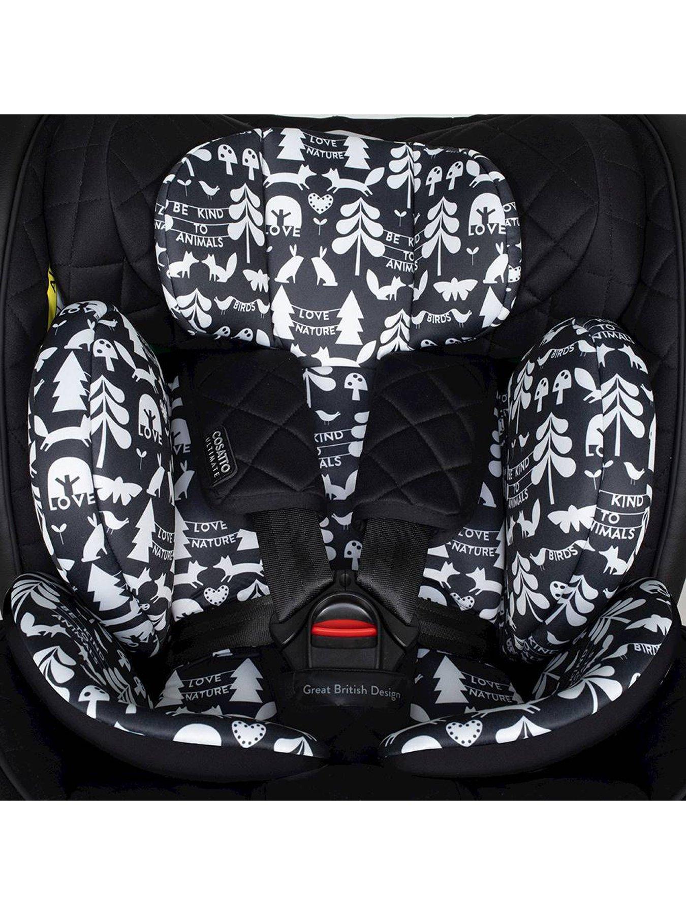 Image 4 of 8 of Cosatto All in All Extra iSize 360 Rotate R129 Car Seat (40-150cm) - Silhouette