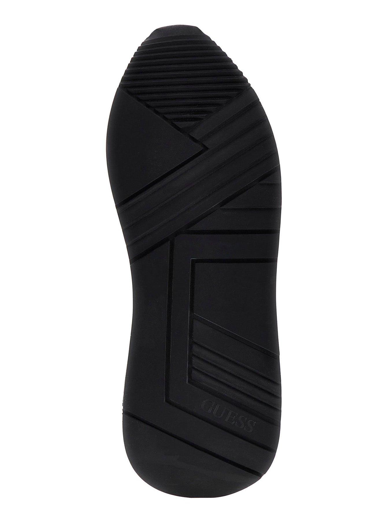  image of guess-esti-knitted-runner-trainers-black