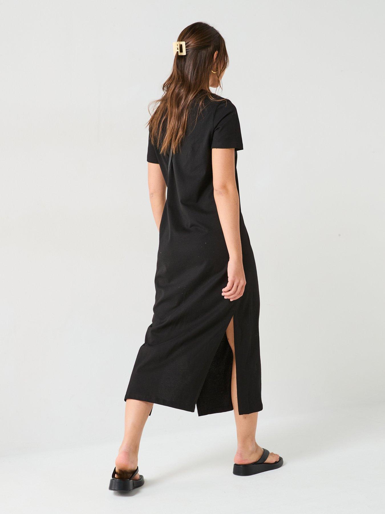  image of everyday-jersey-basic-maxi-dress-black