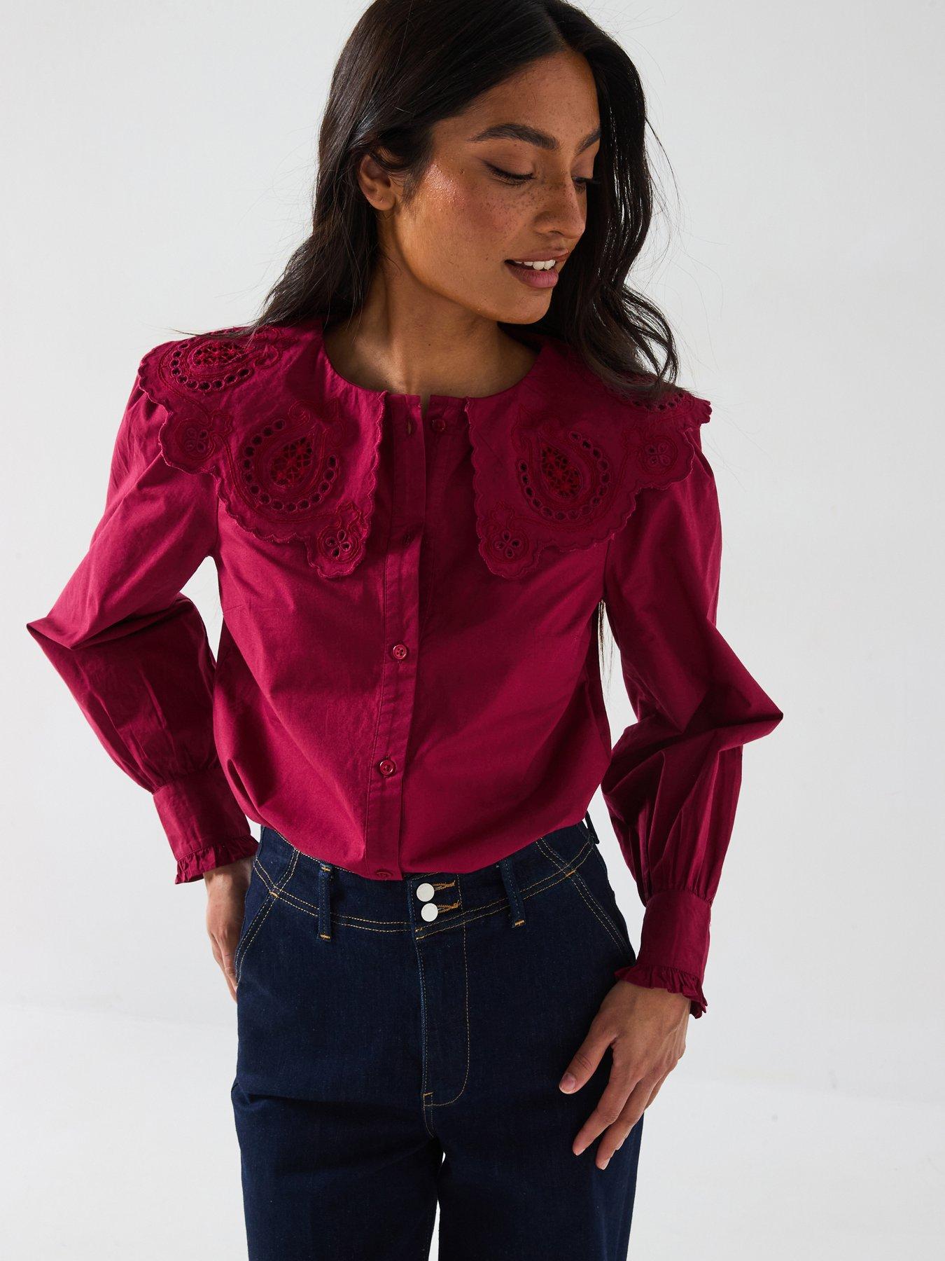 v-by-very-broderie-collar-blouse
