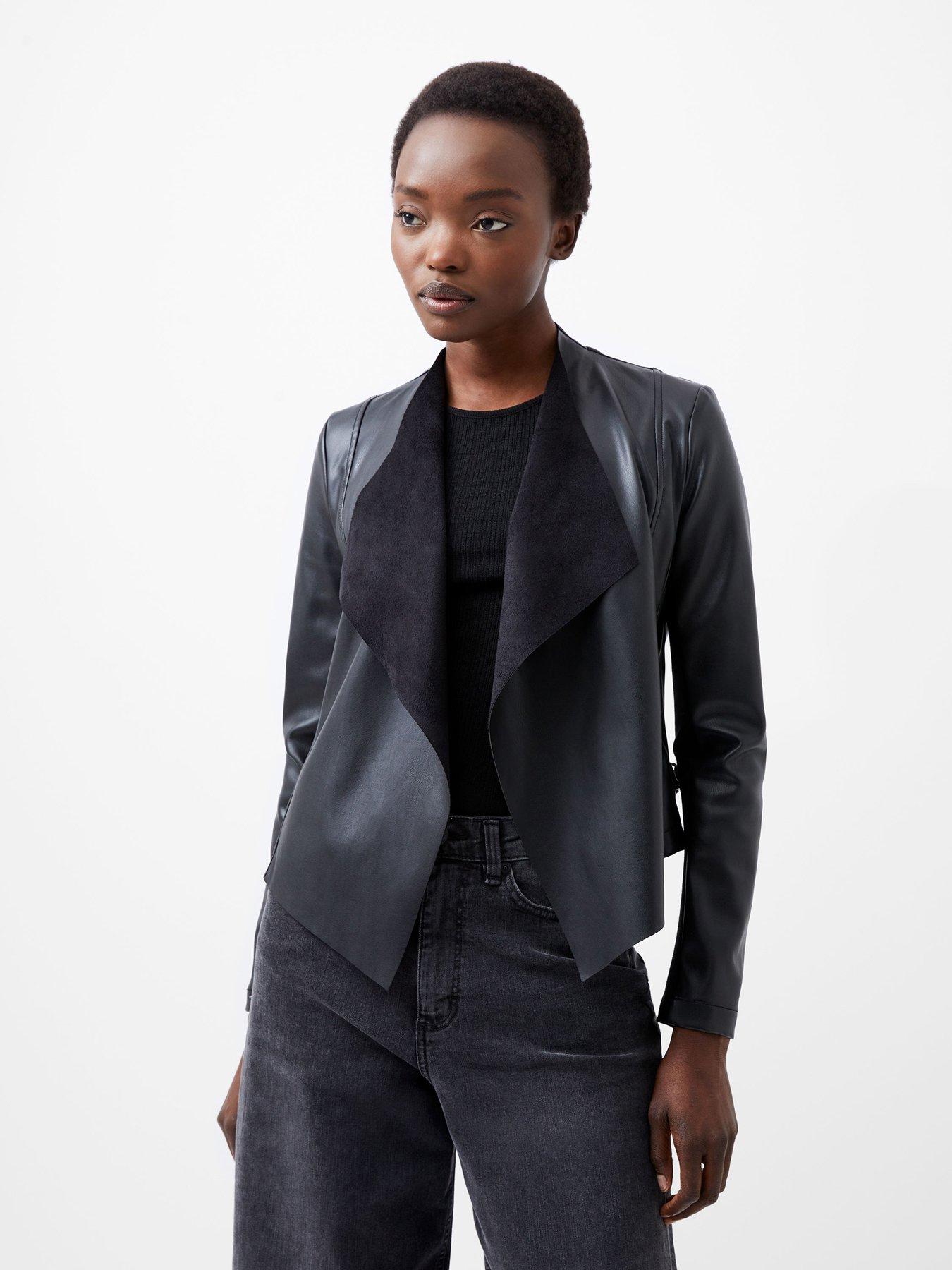 undefined Pu Faux Leather Lightweight Biker-style Jacket