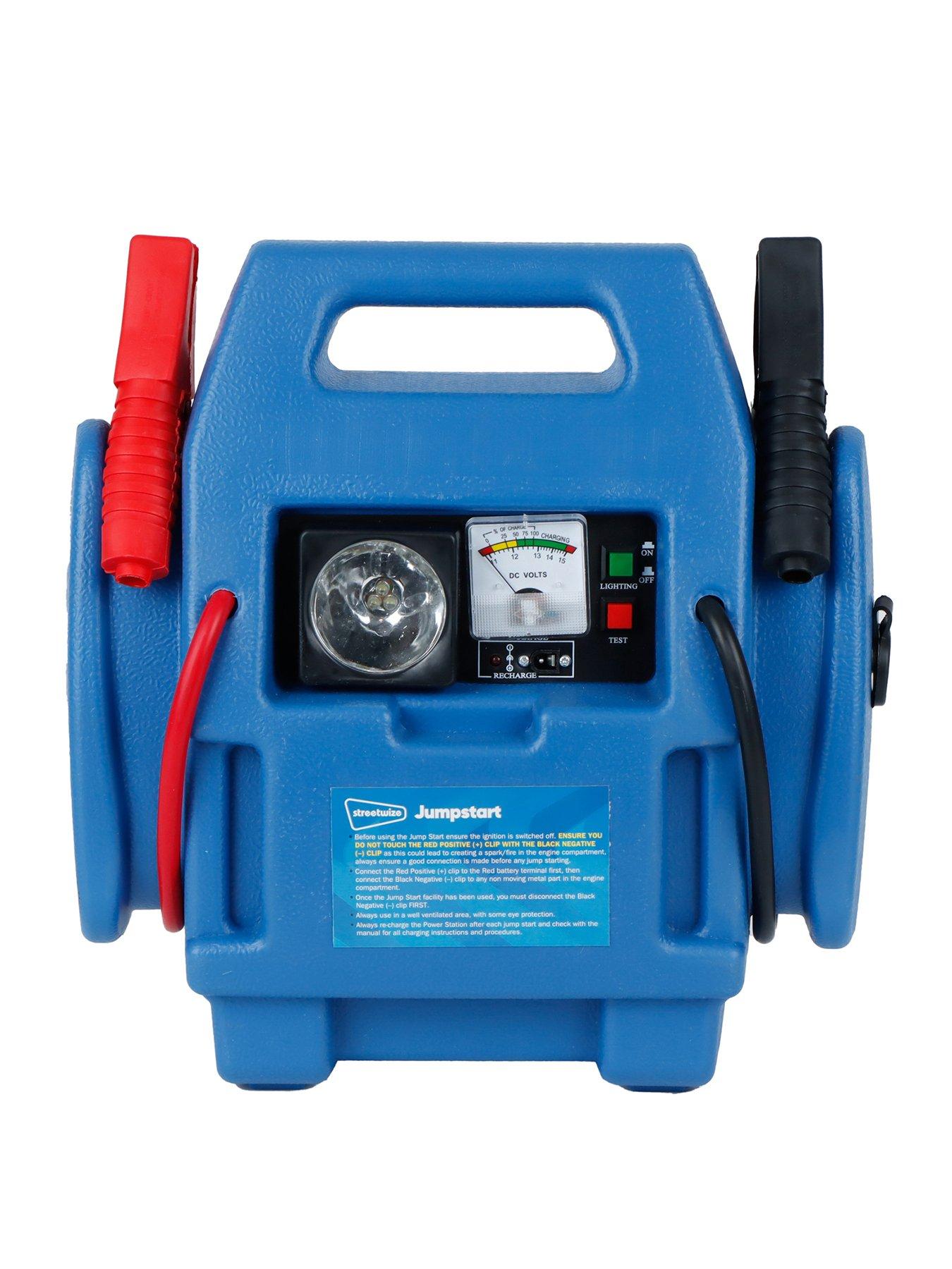 undefined 12V Portable Power Station  &  Emergency Jump Start With 300PSI Air Compressor