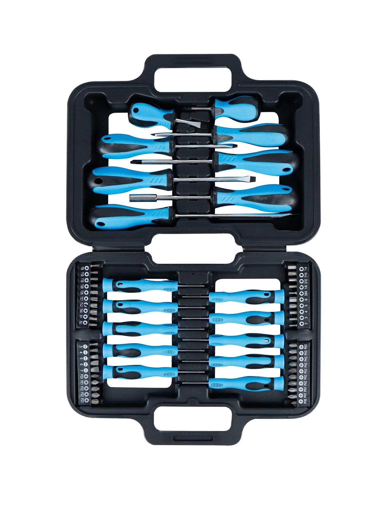 undefined 58-Piece Screwdriver and Bit Set in Case