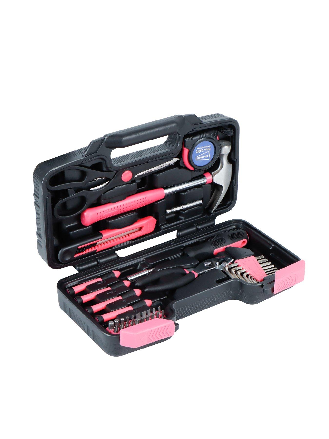 Streetwize 39-piece 'Think Pink' Tool Kit | Littlewoods