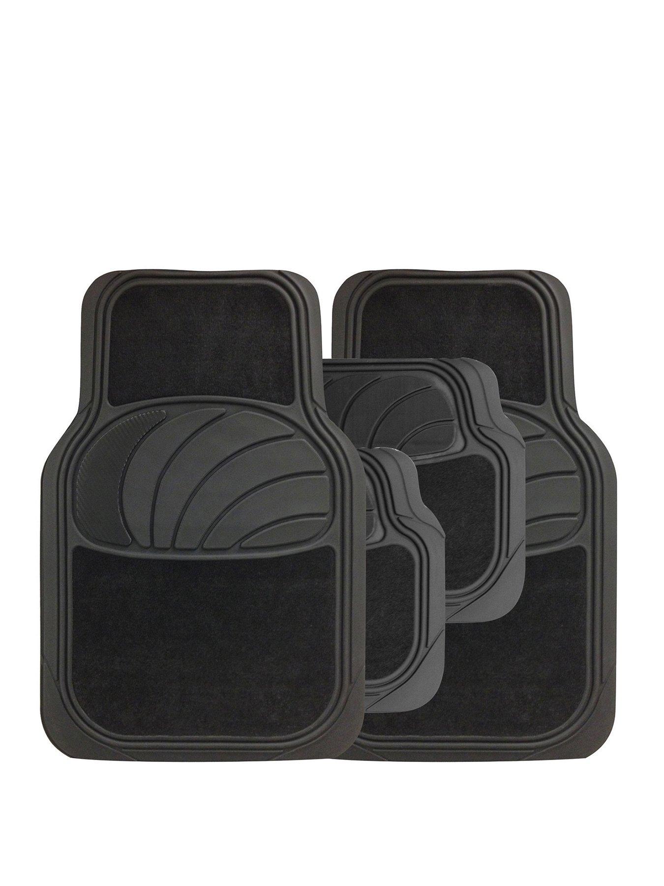 undefined Car Mat Set - Rubber/Carpet