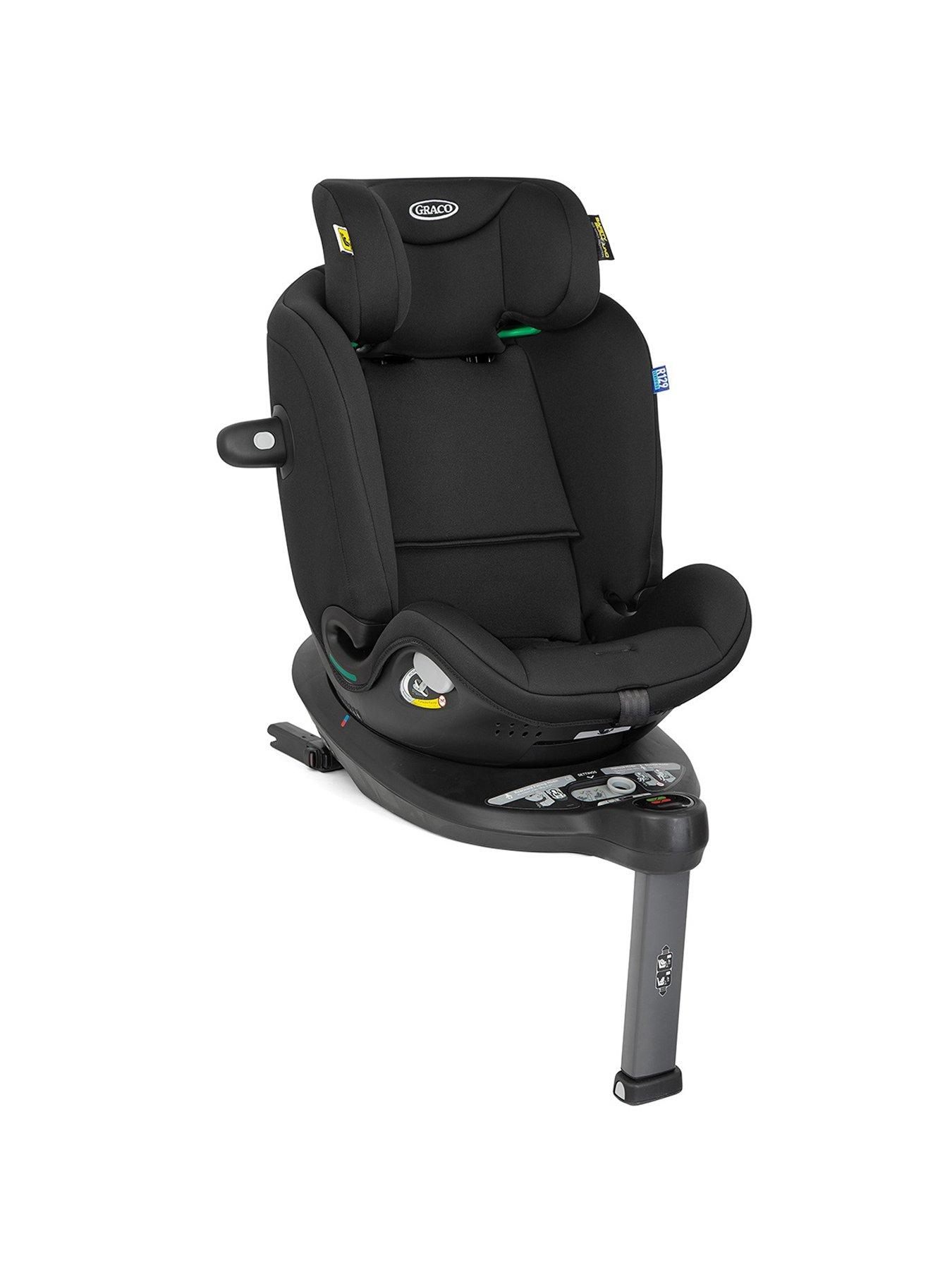 Image 7 of 8 of Graco Turn2Me Grow i-Size R129 360&ordm; Rotating ISOFIX Car Seat - Midnight
