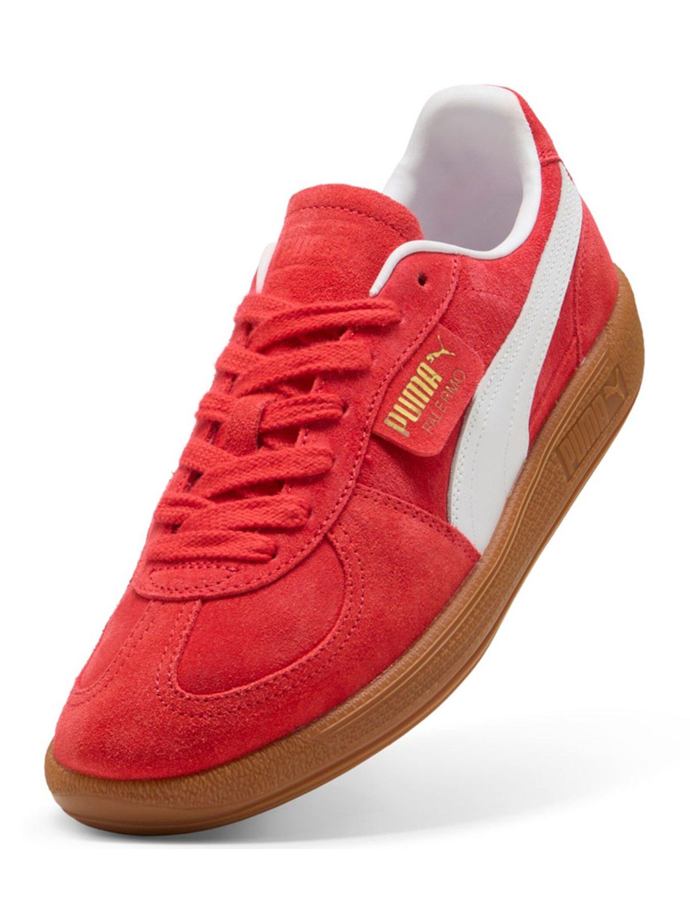 Image 7 of 7 of Puma Women's Palermo Trainers - Red