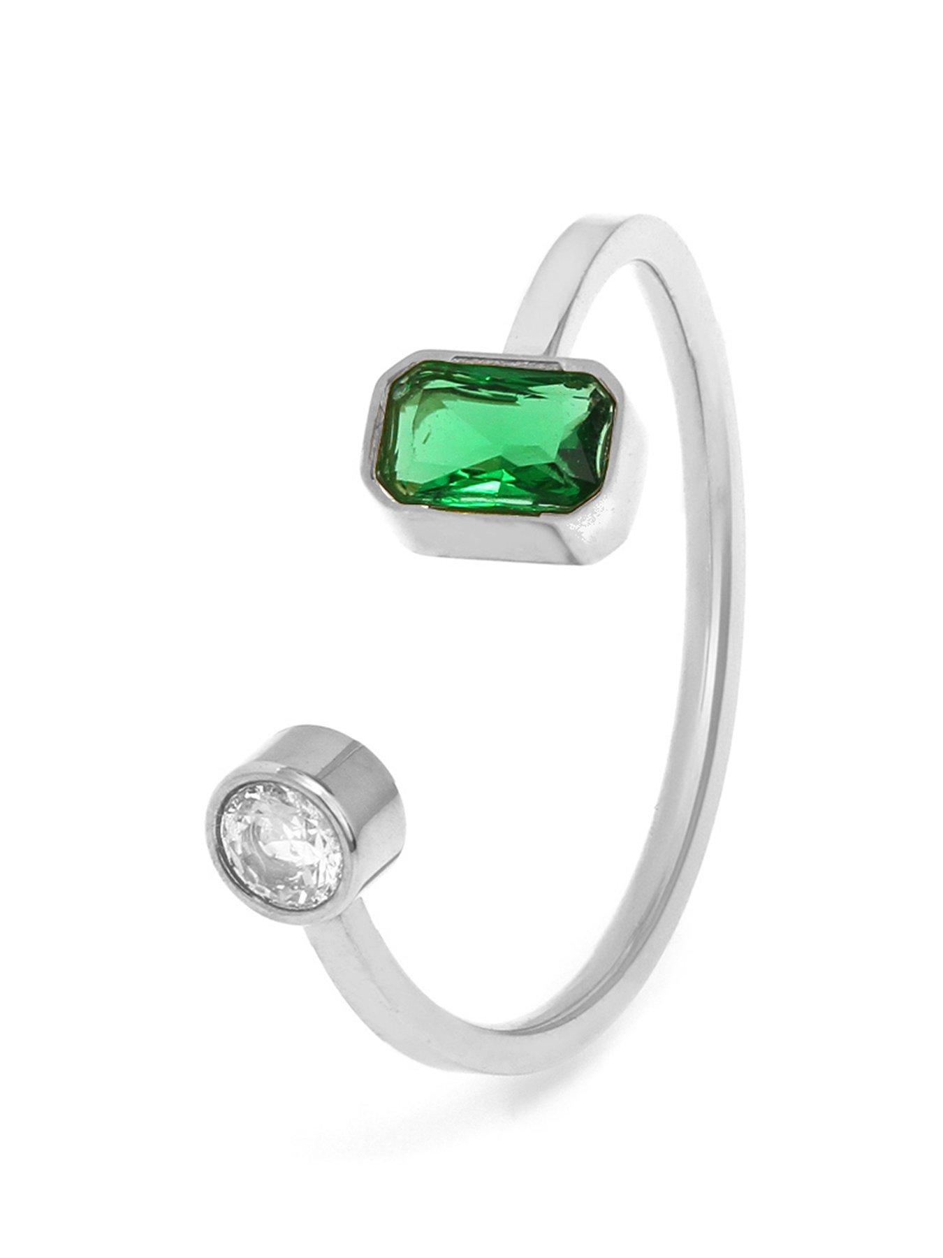 Say It With Birthstone Ring - Silver