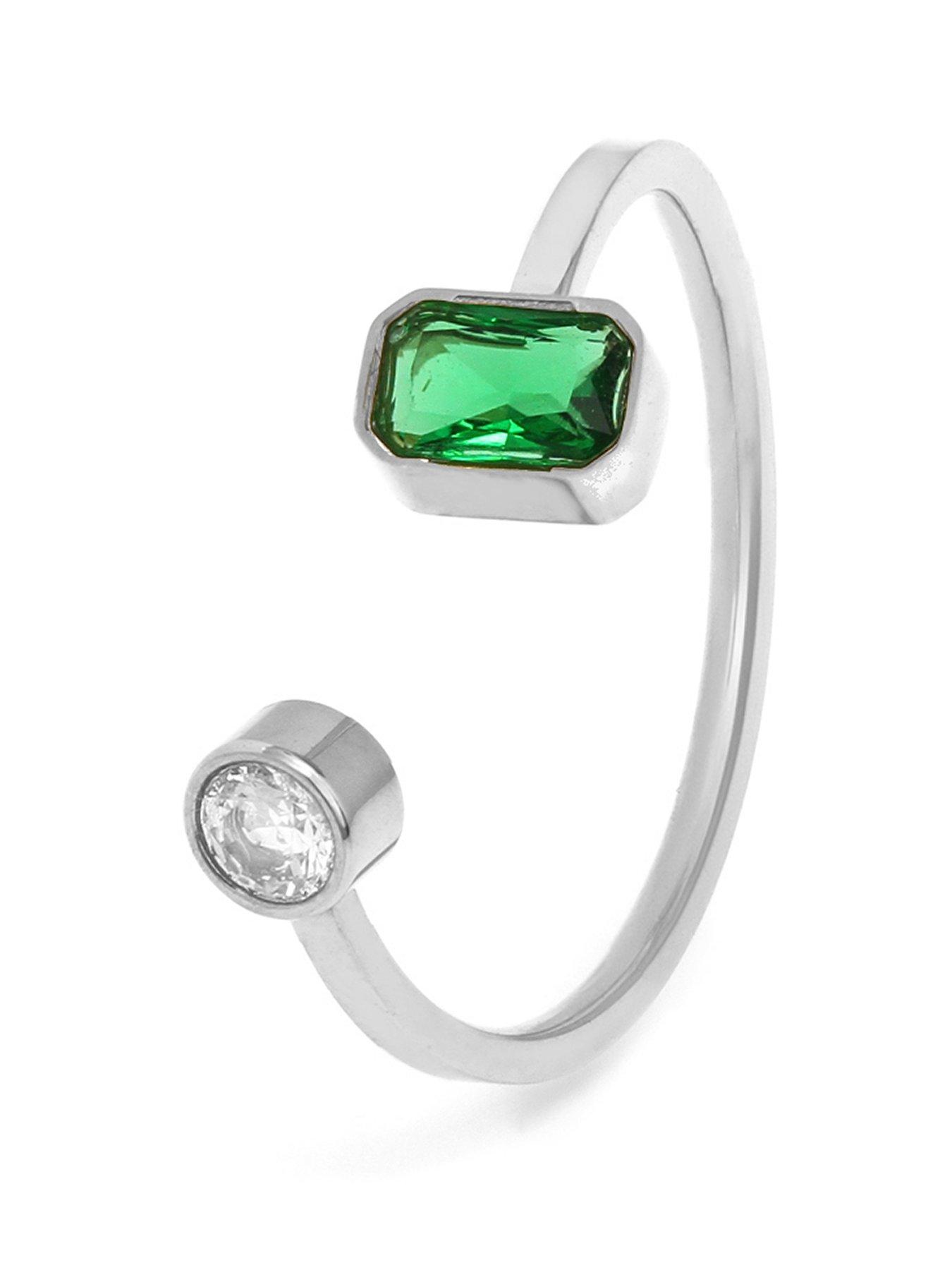 Say It With Birthstone Ring - Silver