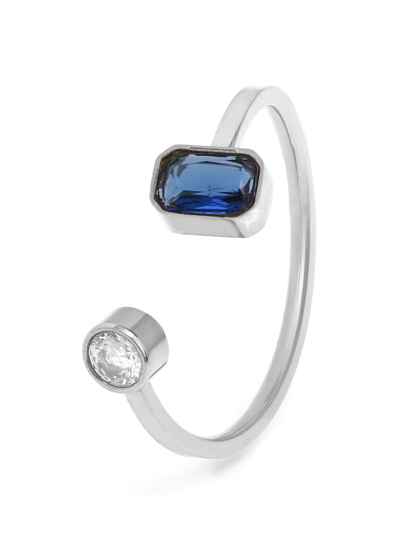 Say It With Birthstone Ring - Silver