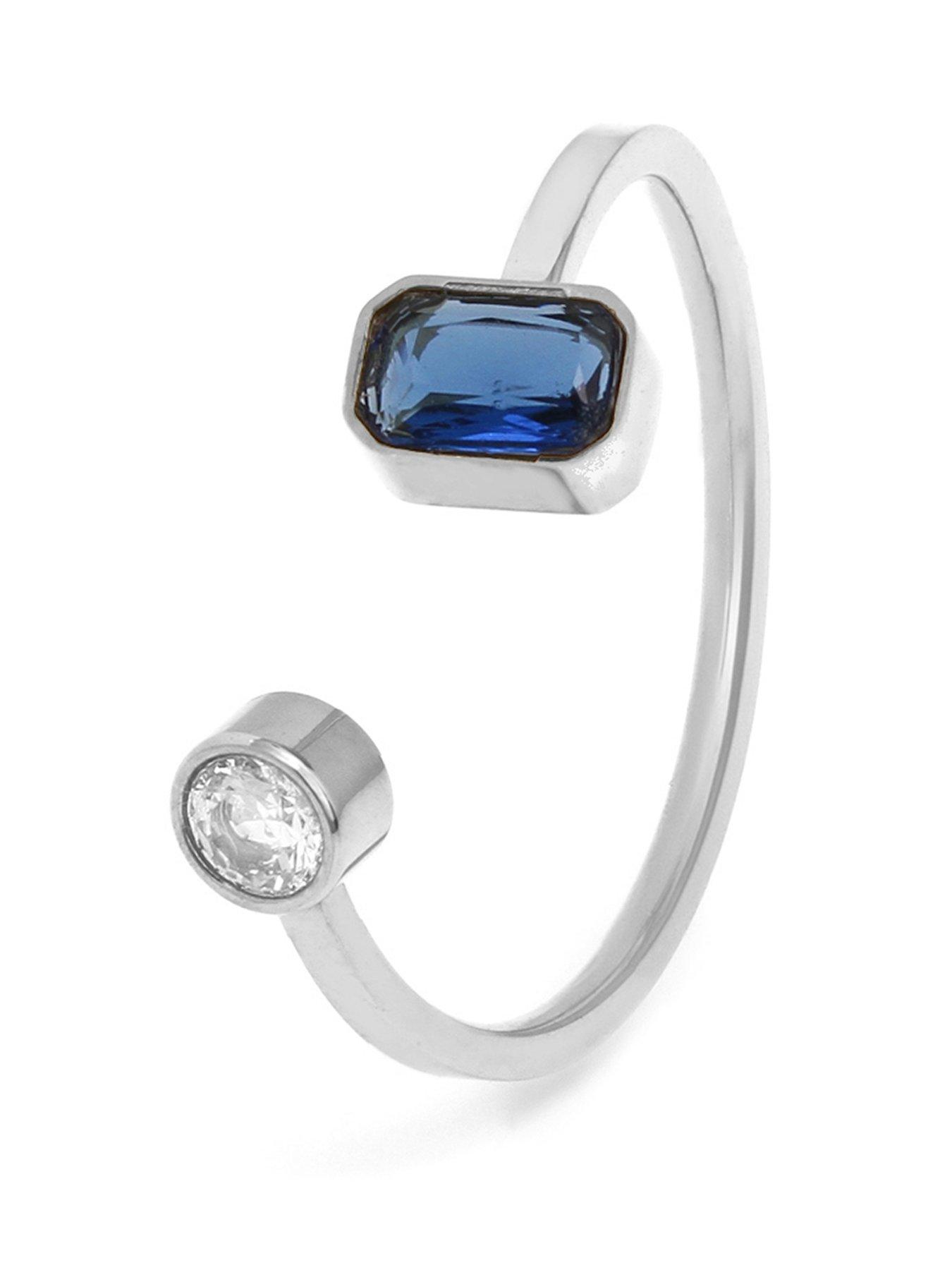 Say It With Birthstone Ring - Silver