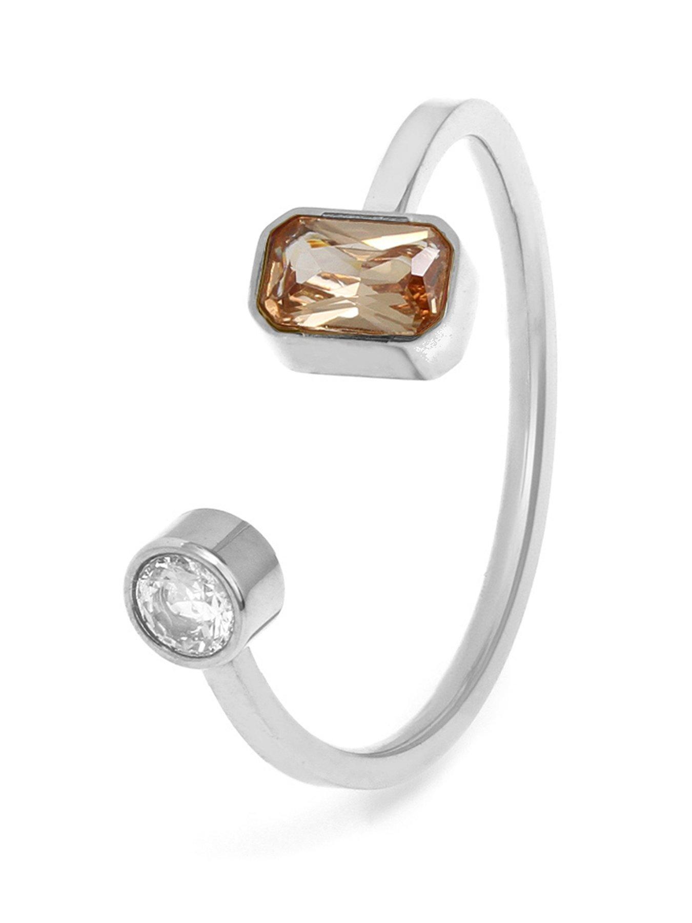 Say It With Birthstone Ring - Silver