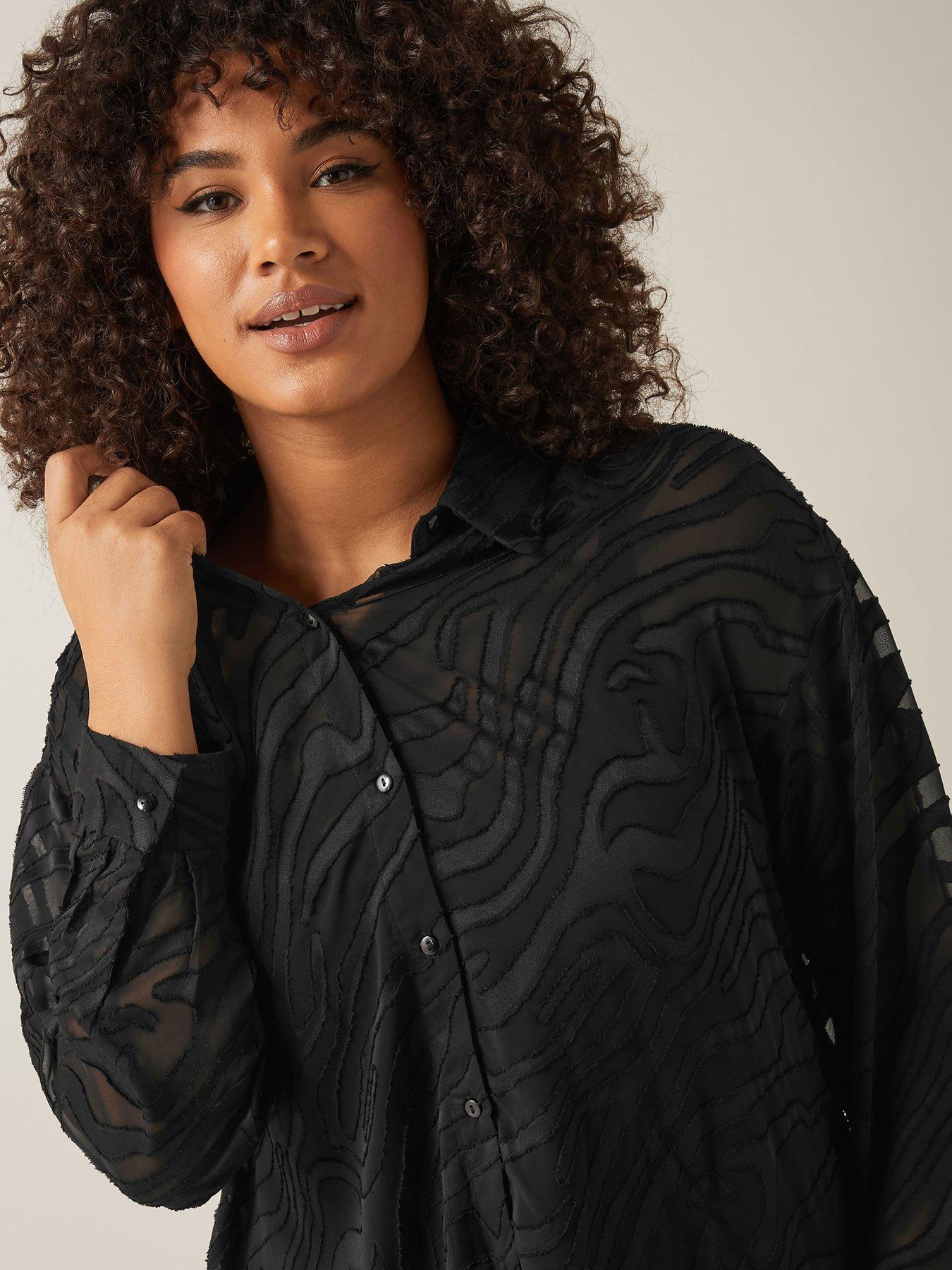  image of evans-zebra-burnout-shirt-black