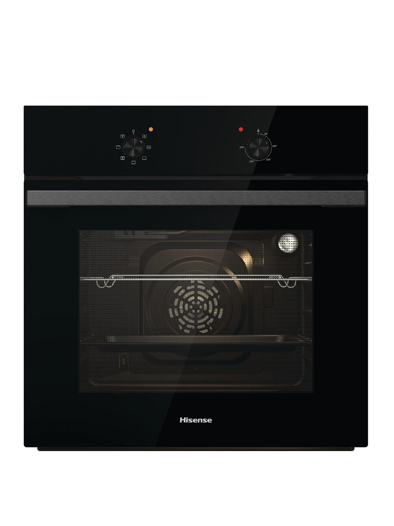 Image 1 of 7 of Hisense BI62020ABGUK 61L Built In Electric Single Oven - Black