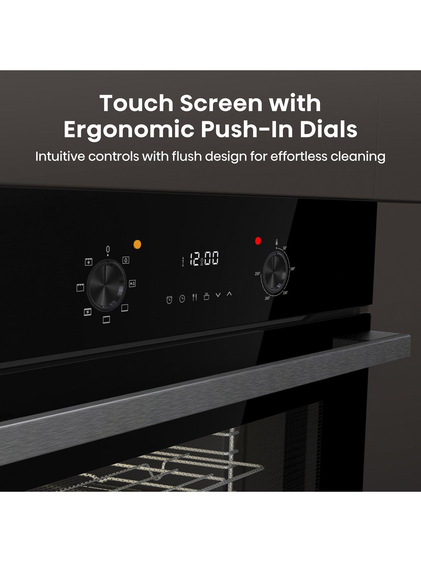  image of hisense-bi62220abguk-61l-built-in-electric-single-oven-black