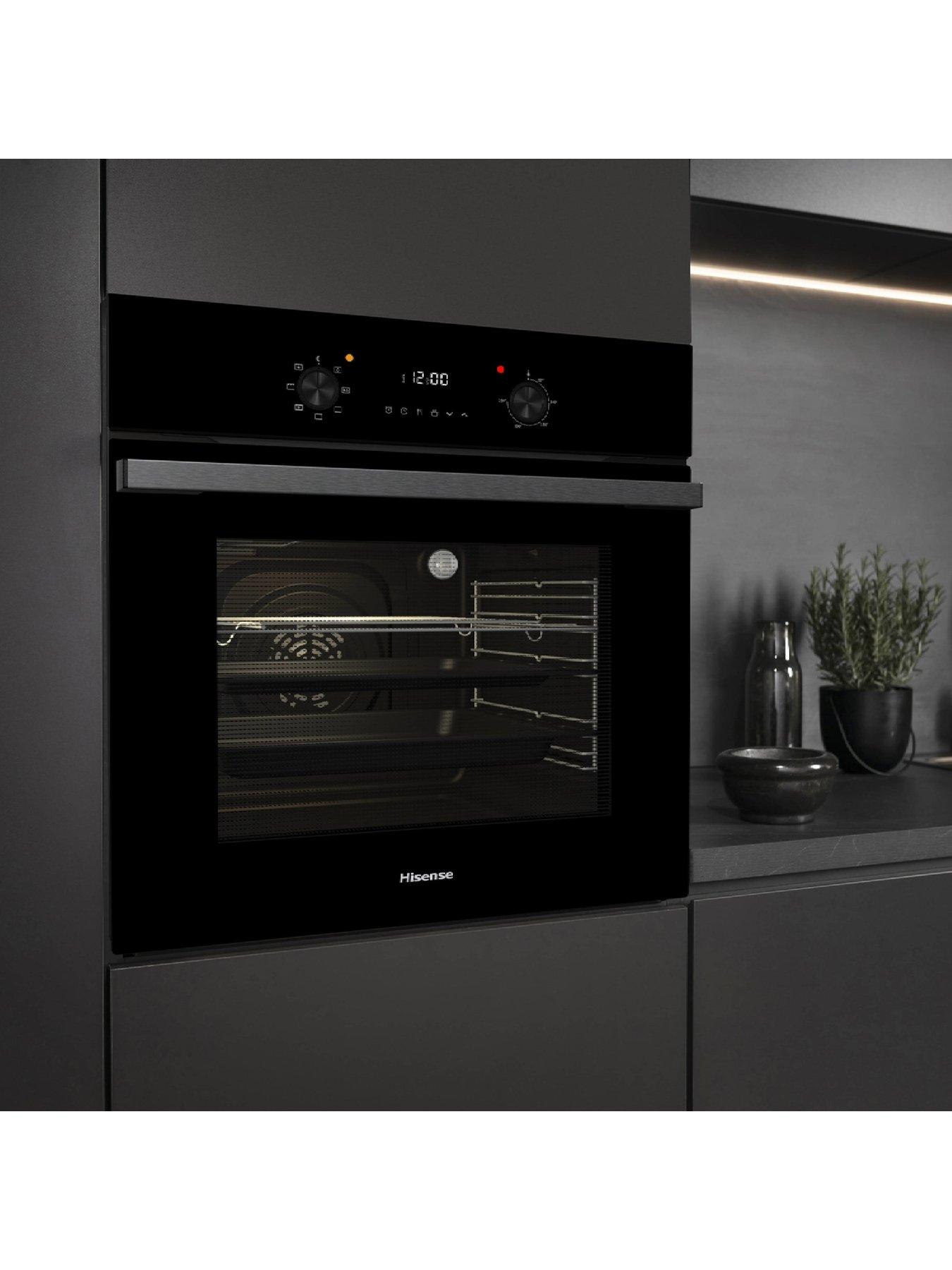  image of hisense-bi62220abguk-61l-built-in-electric-single-oven-black