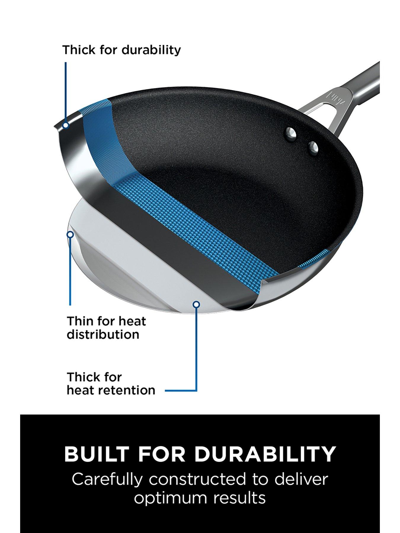  image of ninja-ninja-foodi-zerostick-26cm-frying-pan-c30026uk