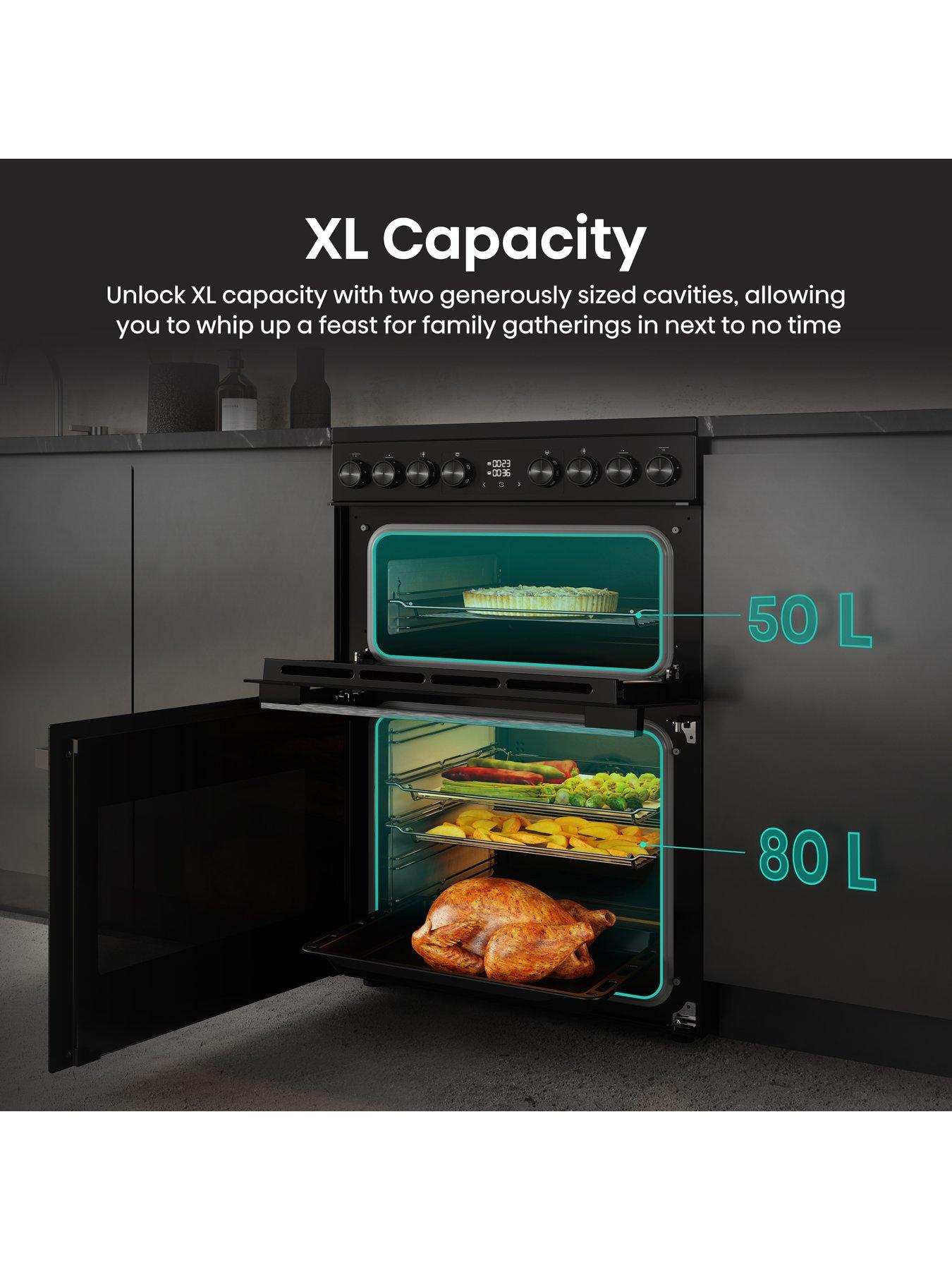  image of hisense-hi6-max-hdcec6c20b-8050l-ceramic-freestanding-60cm-electric-cooker-jet-black