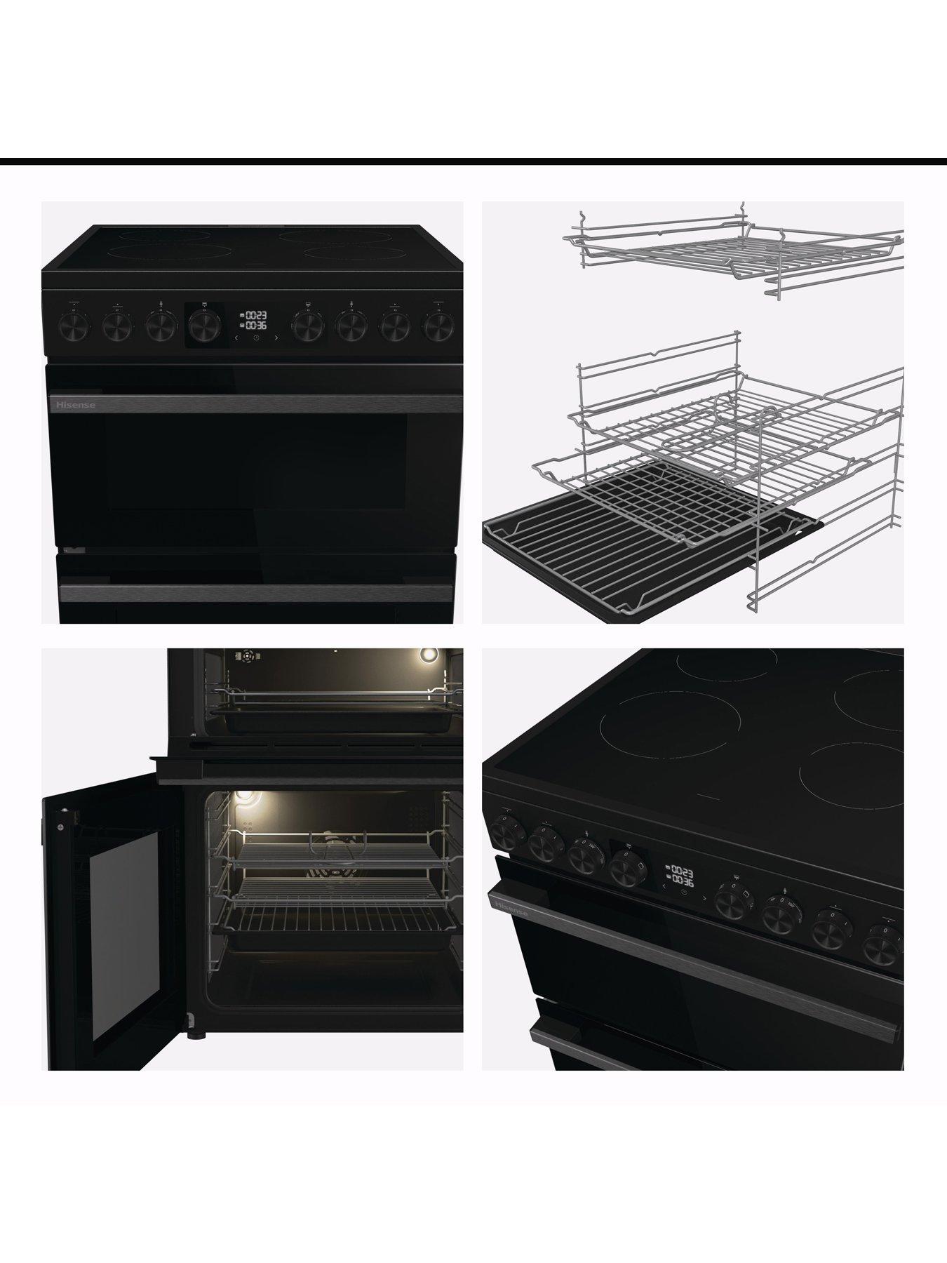  image of hisense-hi6-max-hdcec6c20b-8050l-ceramic-freestanding-60cm-electric-cooker-jet-black