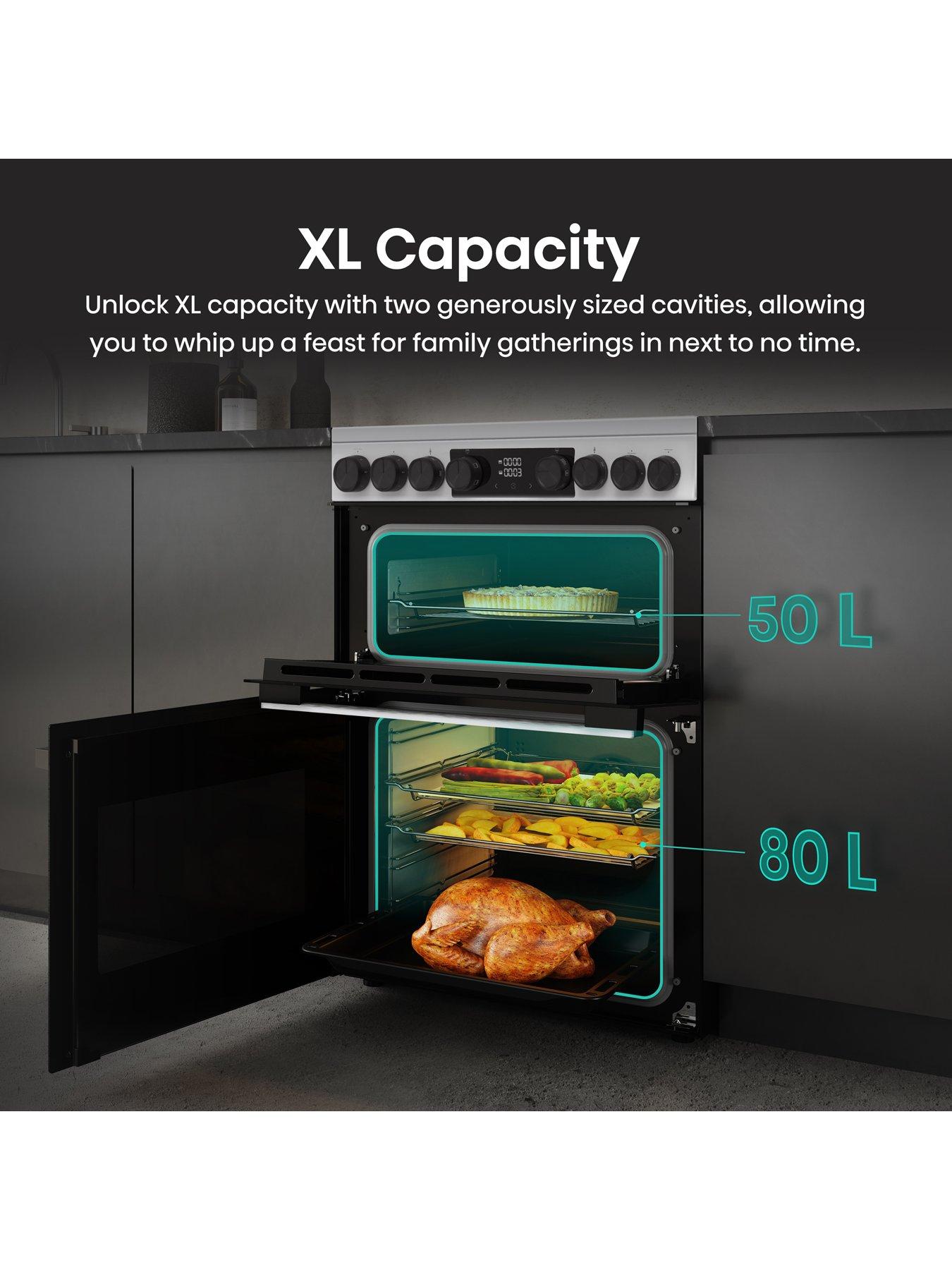  image of hisense-hi6-max-hdcec6c20w-8050l-ceramic-freestanding-60cm-electric-cooker-white