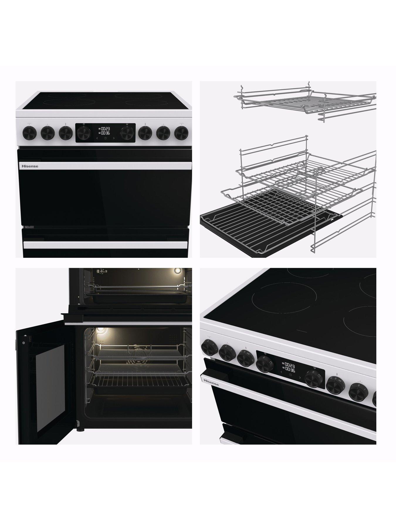  image of hisense-hi6-max-hdcec6c20w-8050l-ceramic-freestanding-60cm-electric-cooker-white