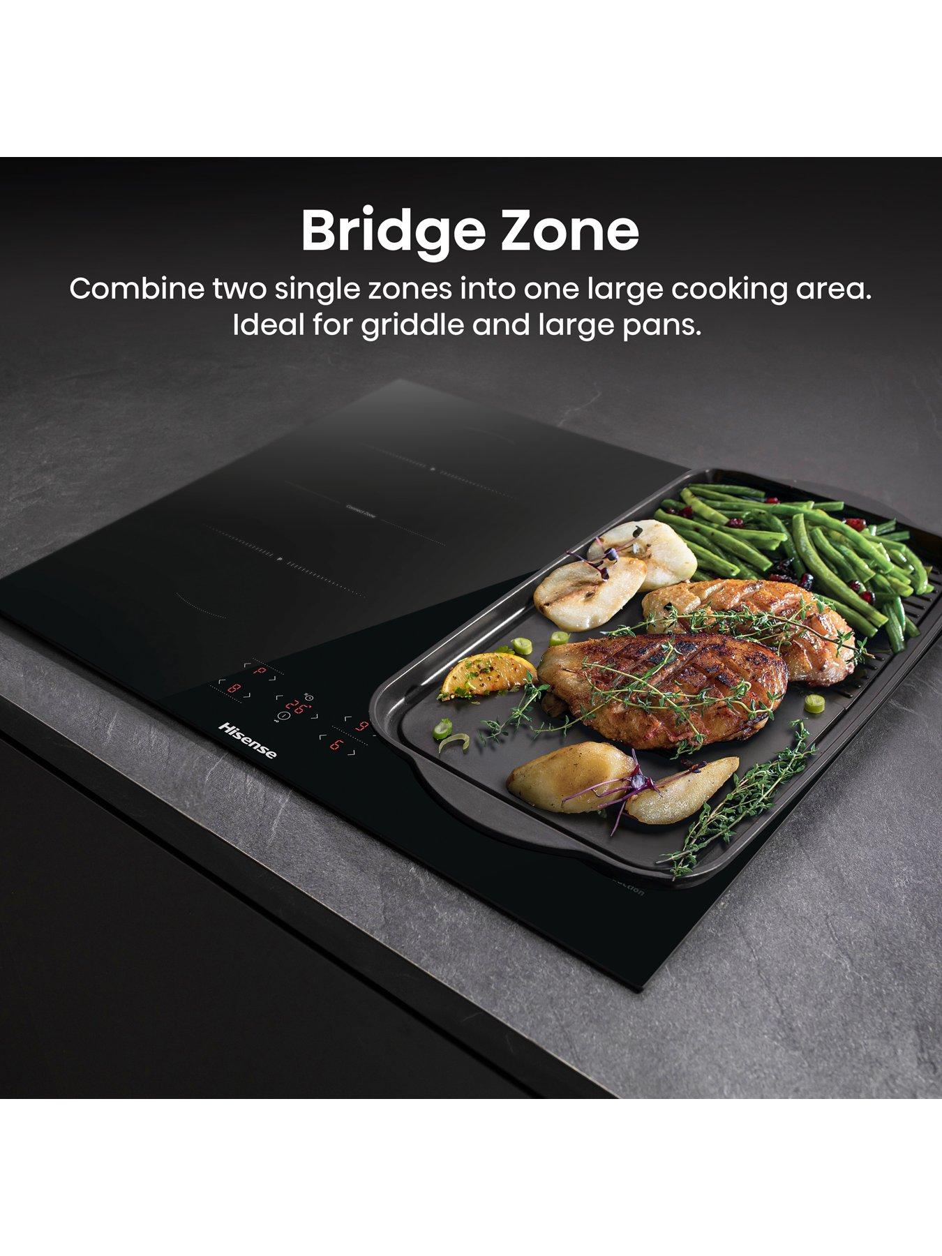 Image 3 of 7 of Hisense HI6421BSC, Bridge Zone, 60cm Induction Hob - Black