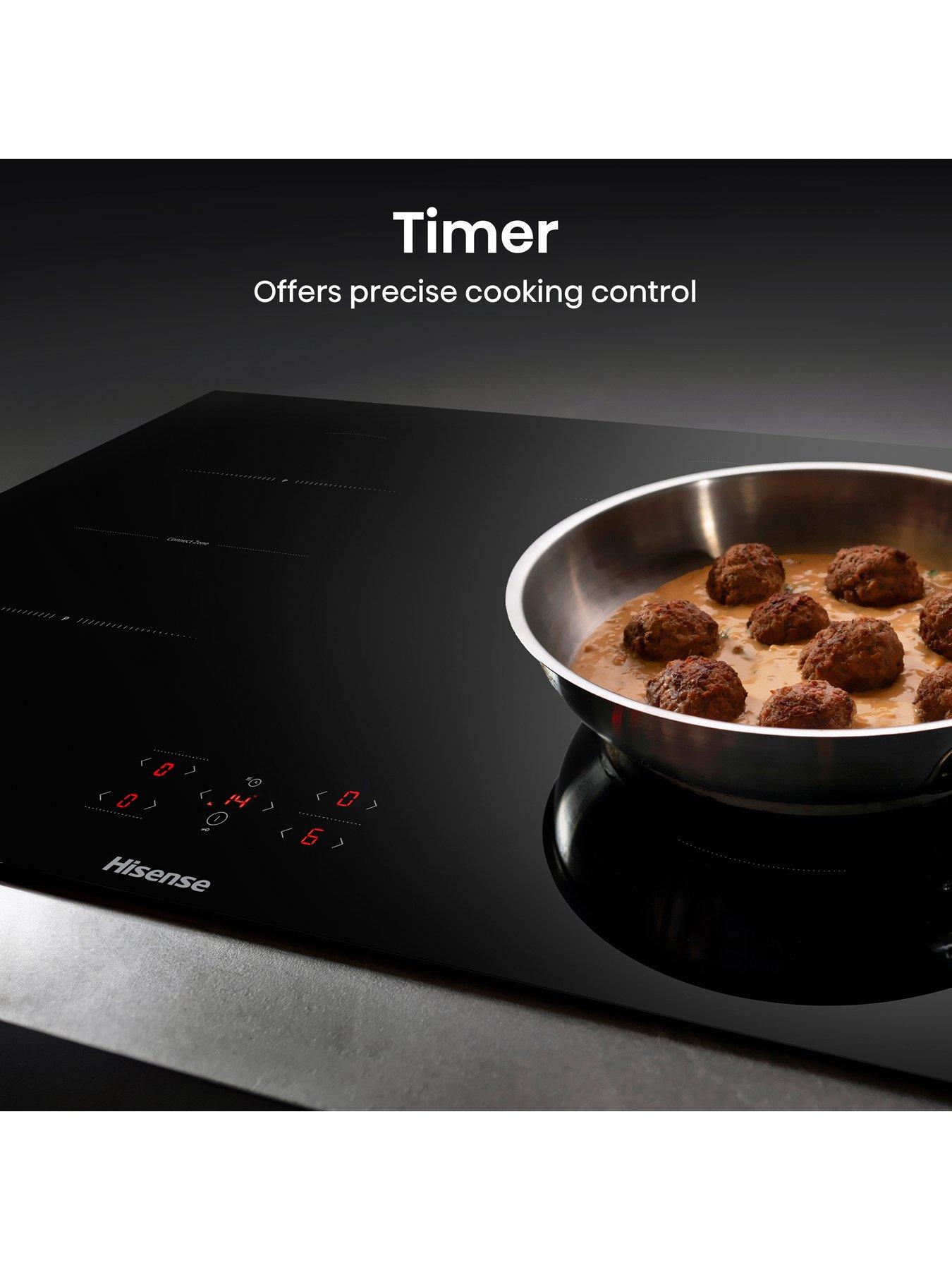 Image 4 of 7 of Hisense HI8421BSC, Bridge Zone, 80cm Induction Hob - Black